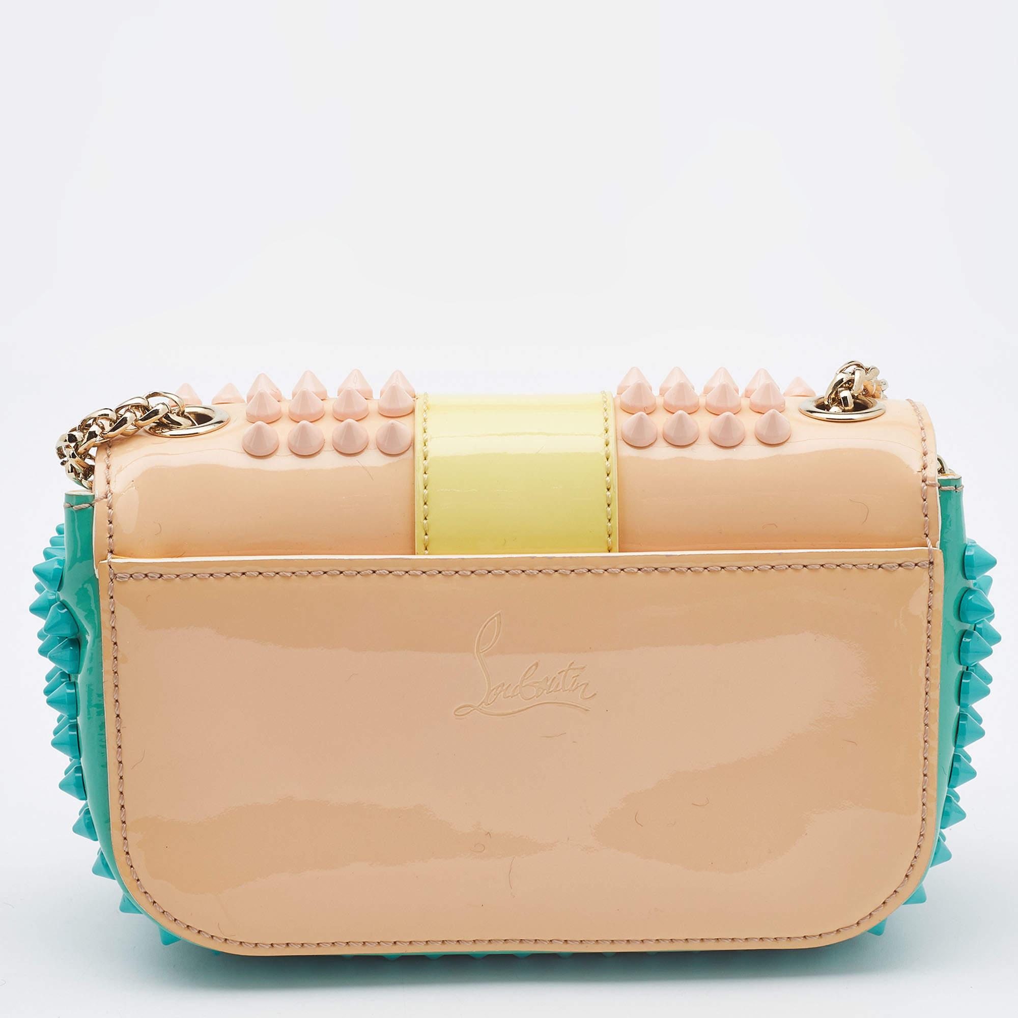 Sweet charity patent leather crossbody bag Christian Louboutin Pink in  Patent leather - 32318880