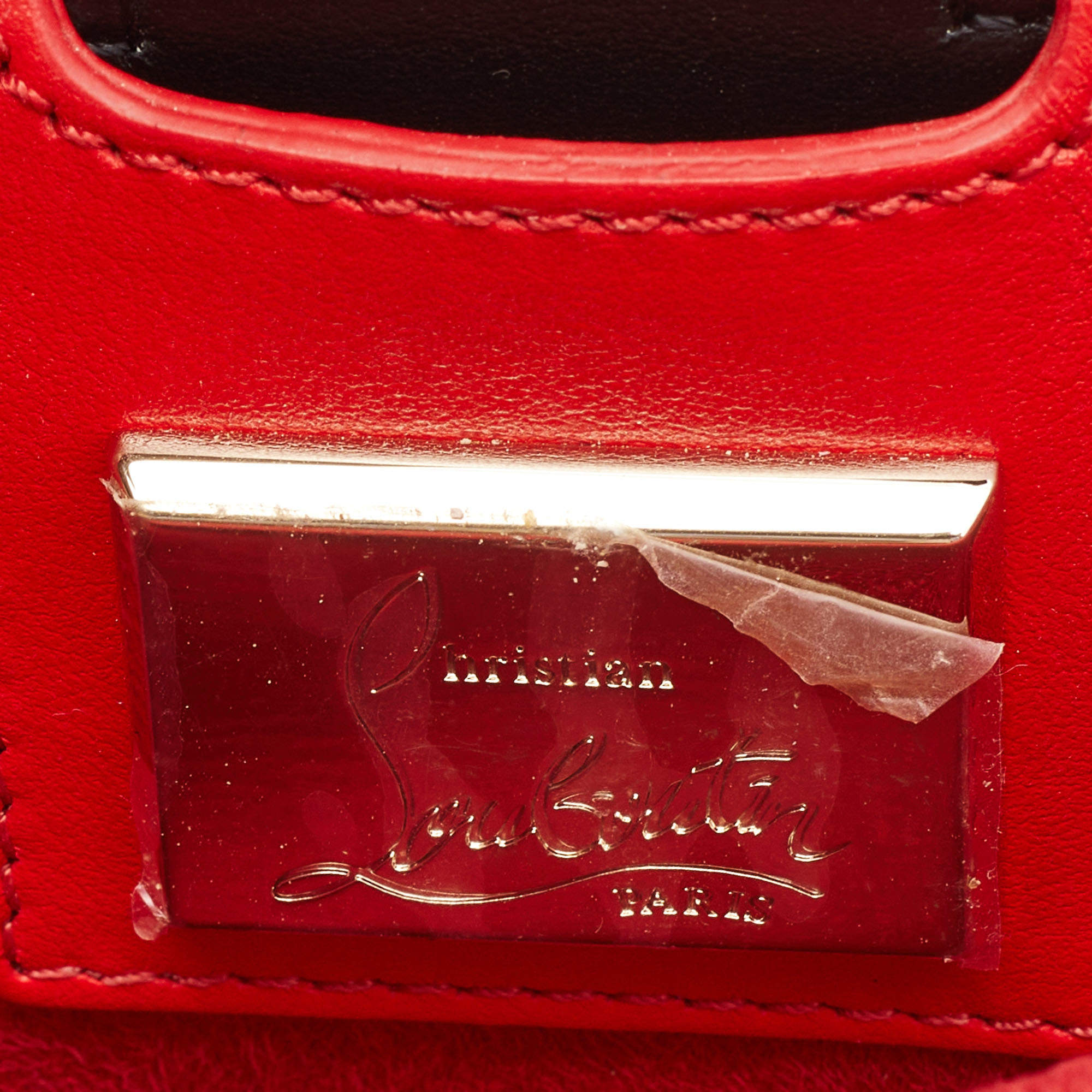 Leather tote Christian Louboutin Red in Leather - 29150786