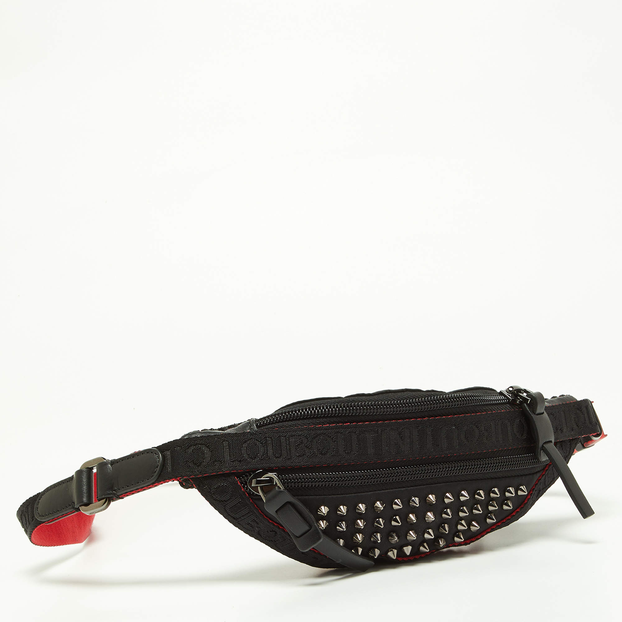 Christian Louboutin Leather Studded Louis Belt