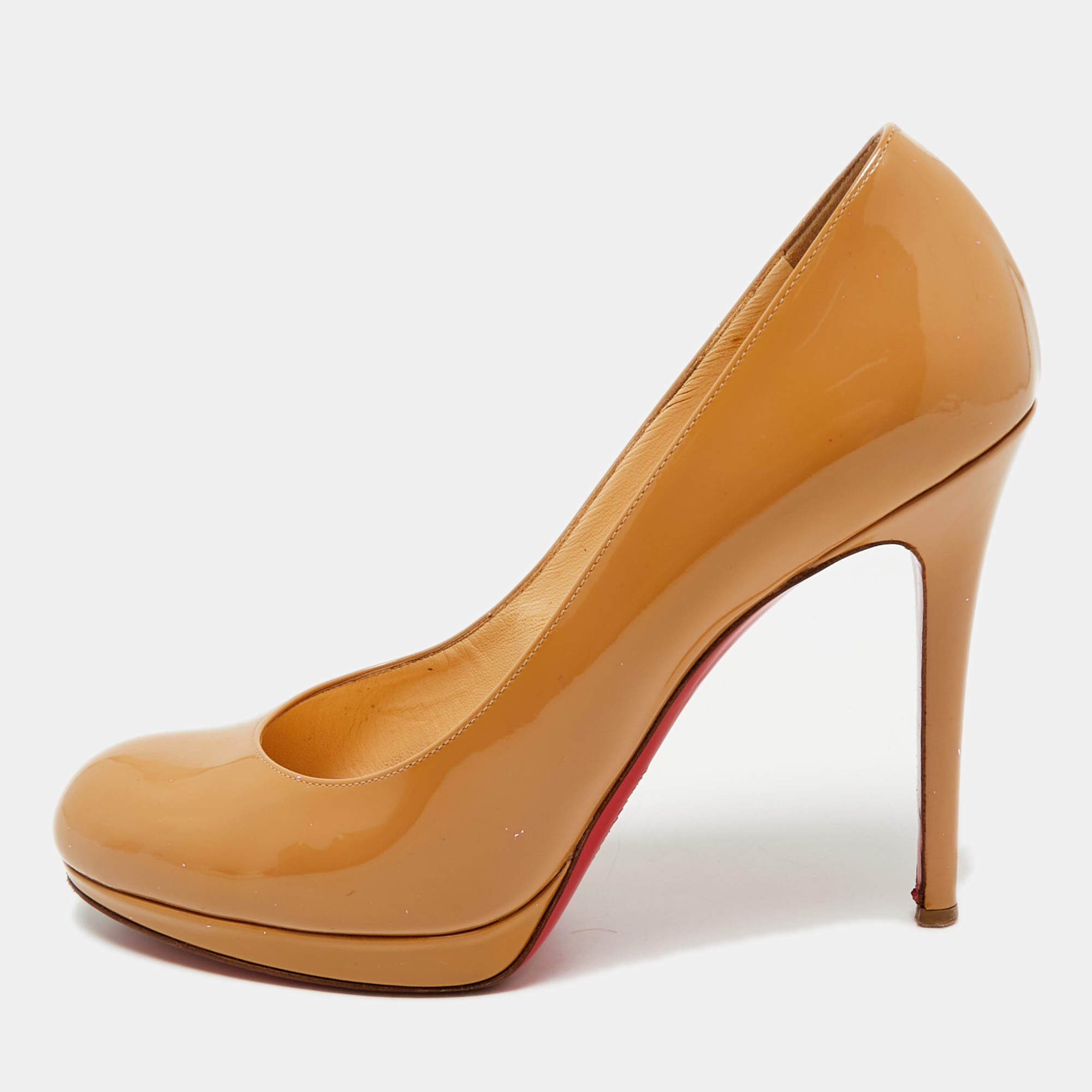 上*来様 ☆値下げ☆Christian Louboutin☆ 10cm 37 ピ Miss Z - 100 mm Pumps - Patent calf leather - Black - Women