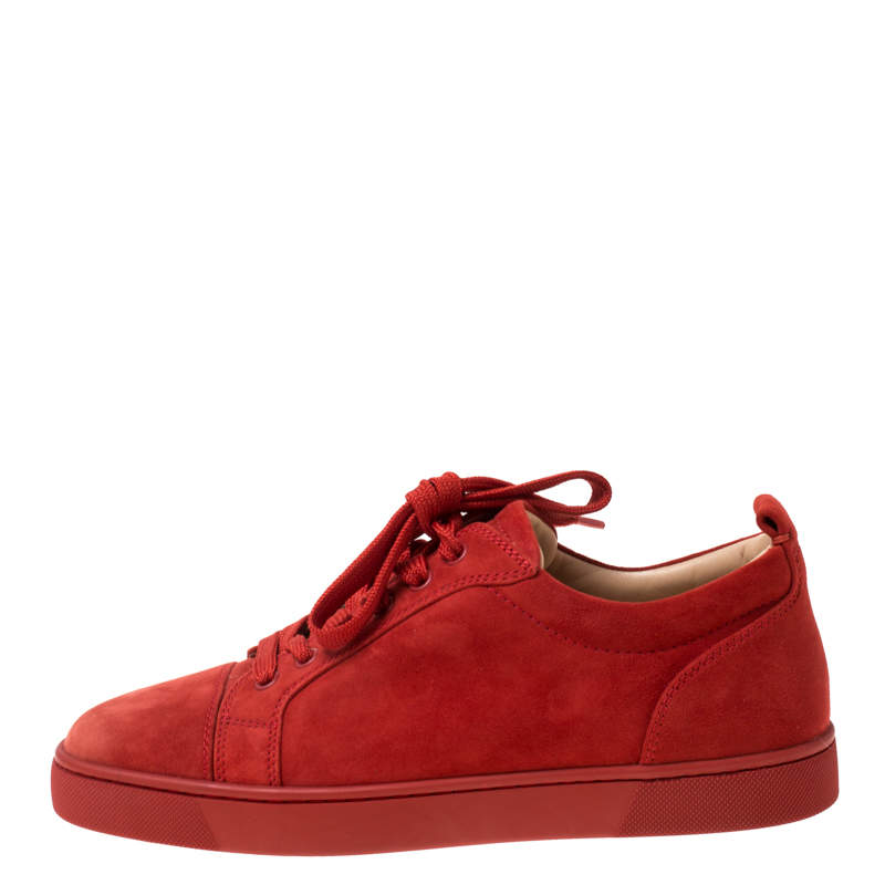 red suede louboutin
