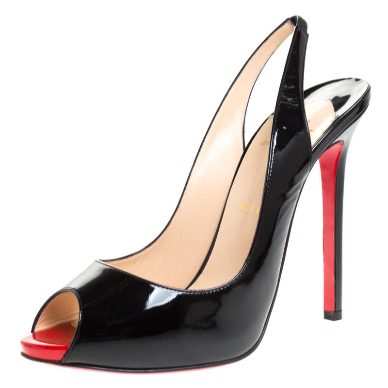 louboutin slingback sandals