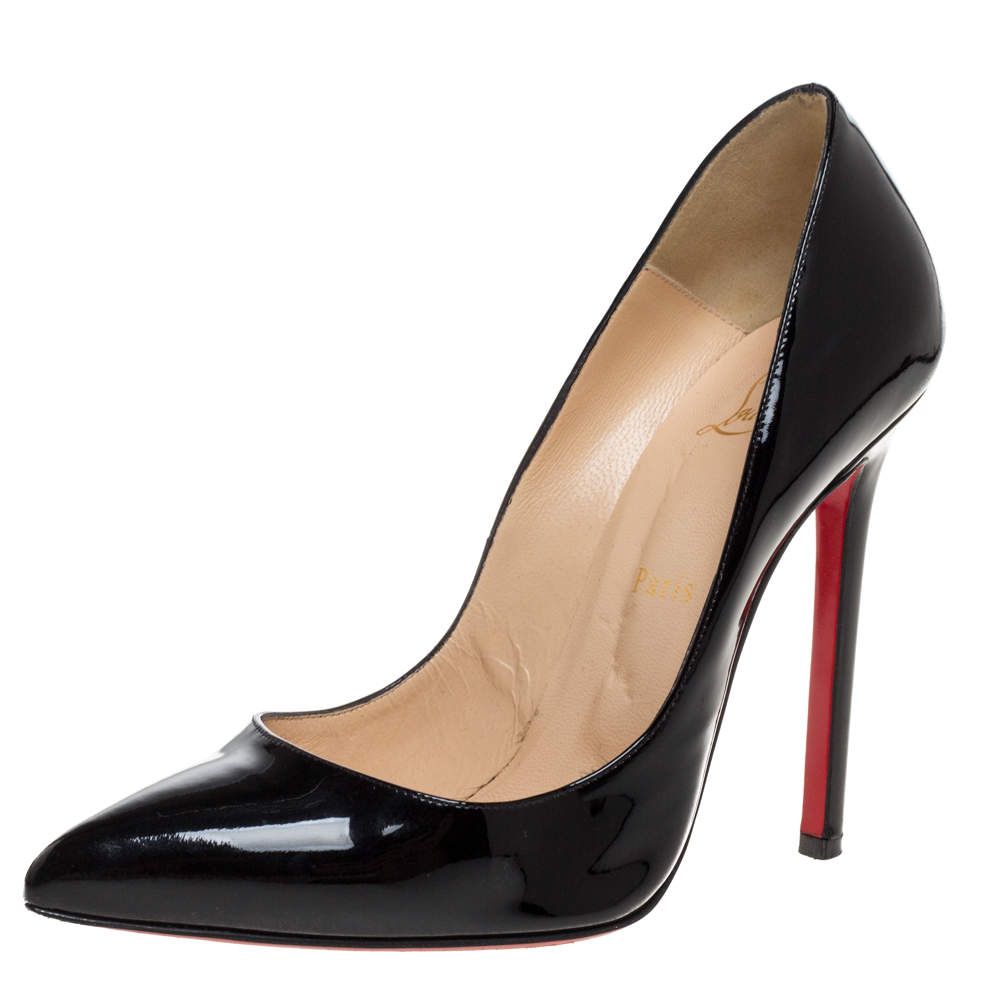 louboutin black stilettos