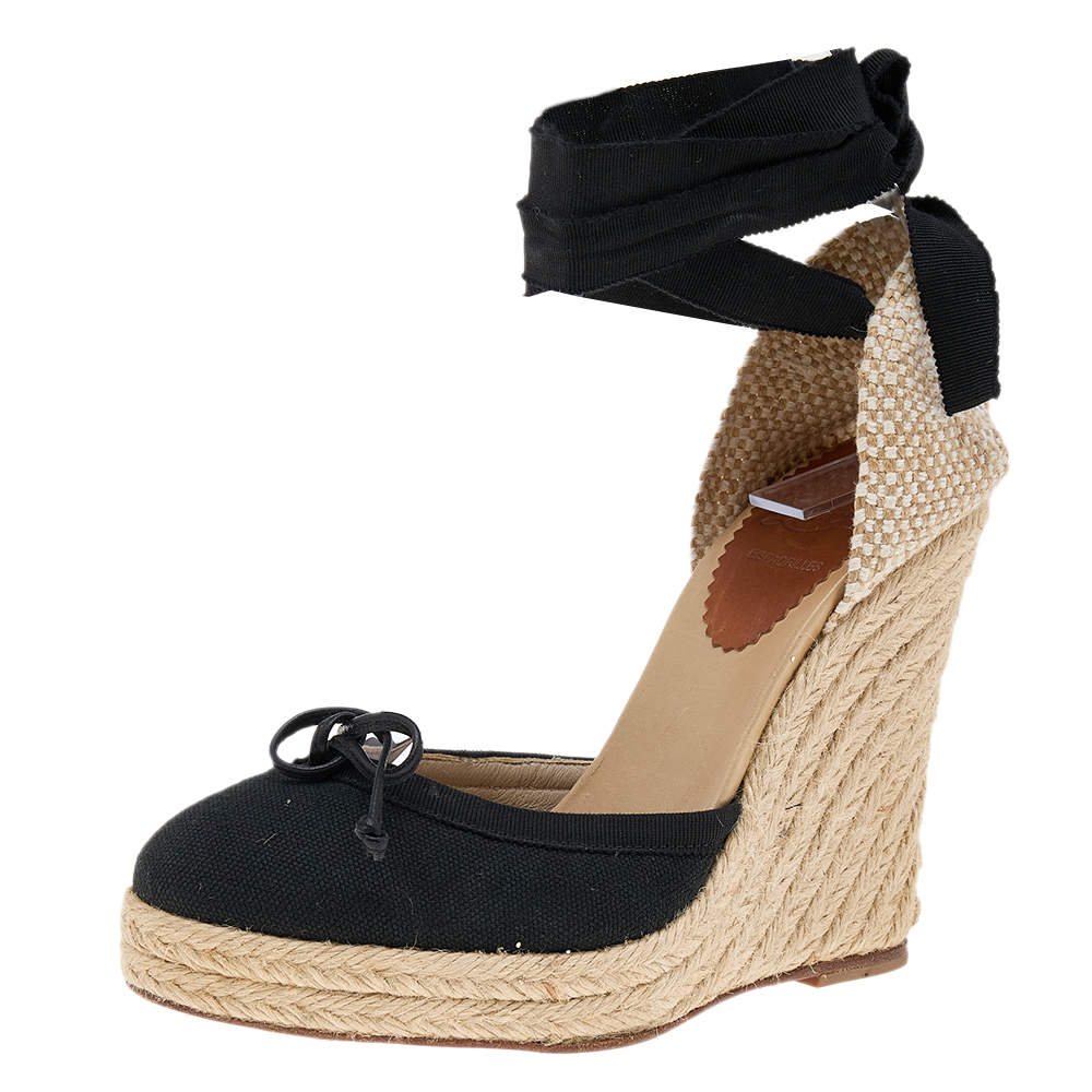 christian louboutin espadrille sandals