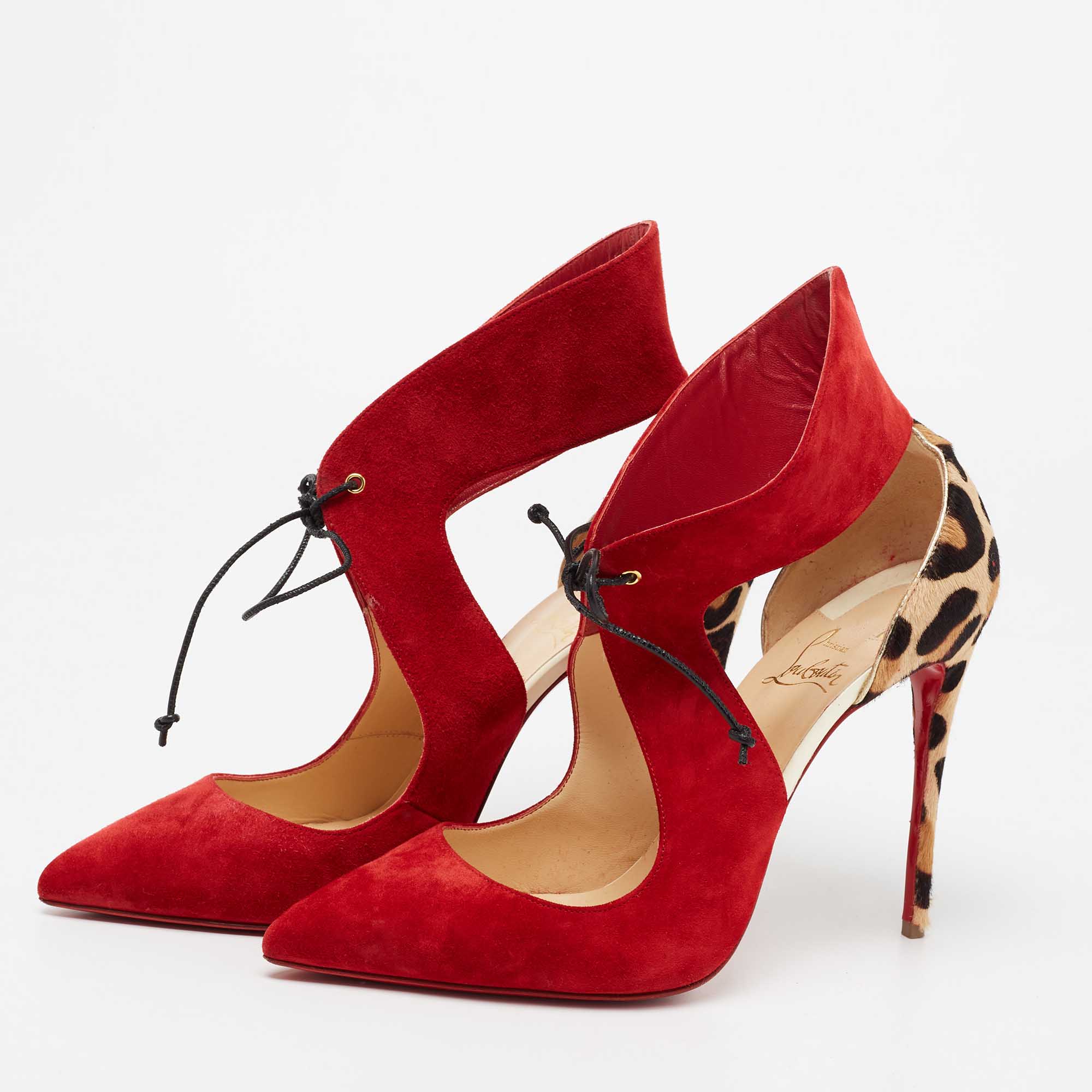 Christian louboutin ferme outlet rouge