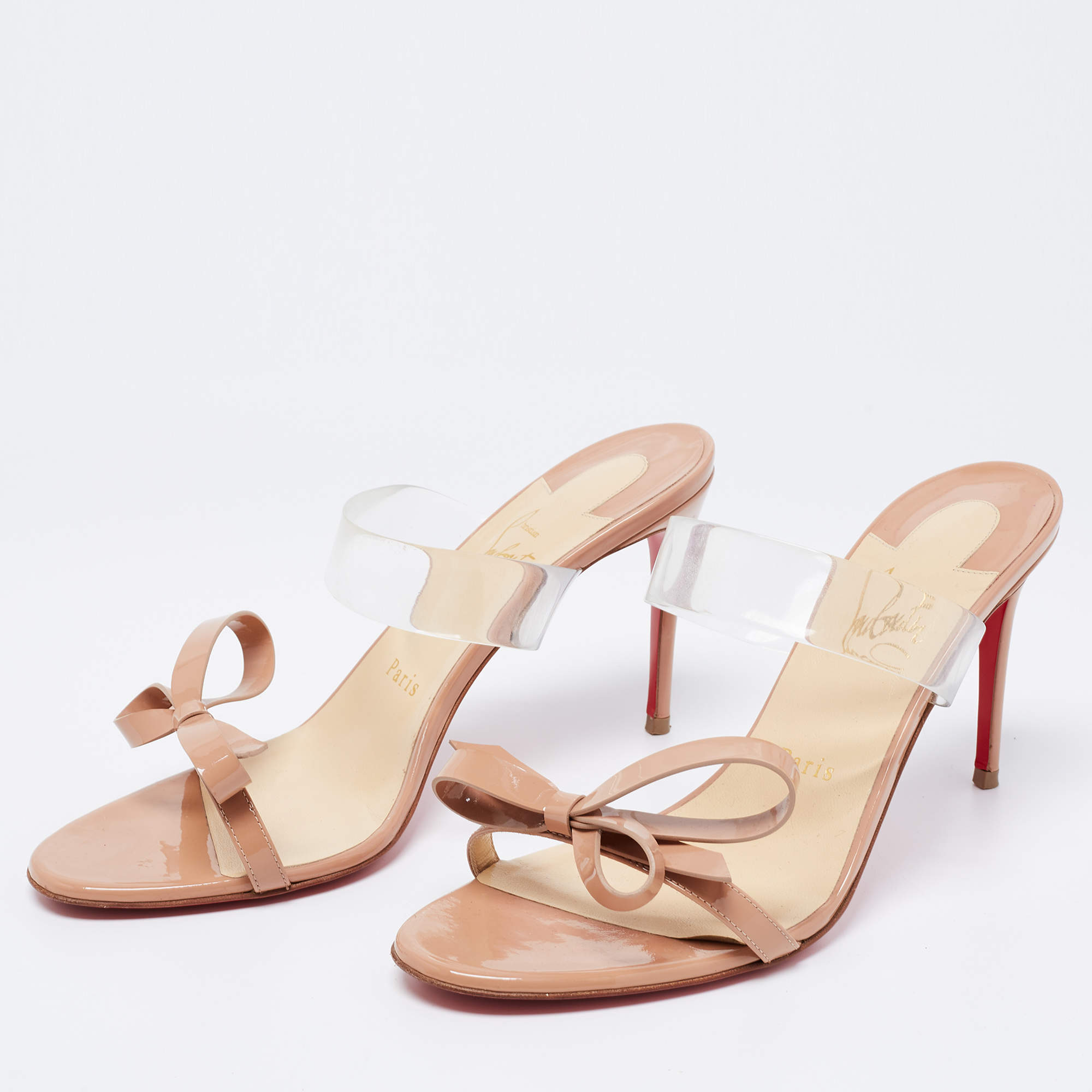 Just nodo bow discount sandal christian louboutin