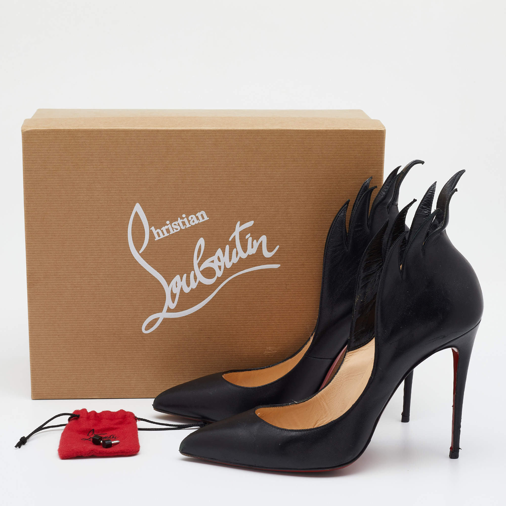 Louboutin flame heels best sale