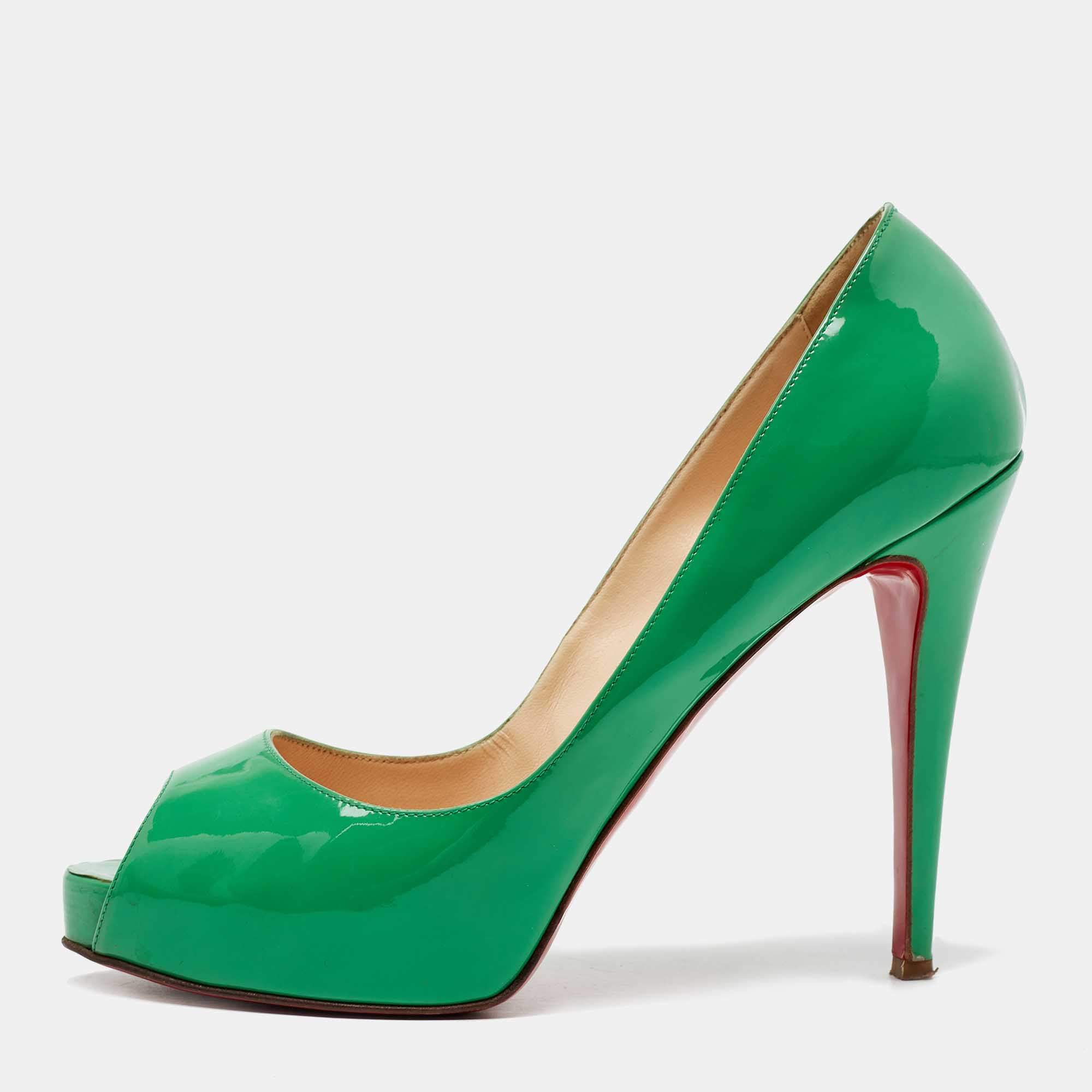 Green louboutins outlet