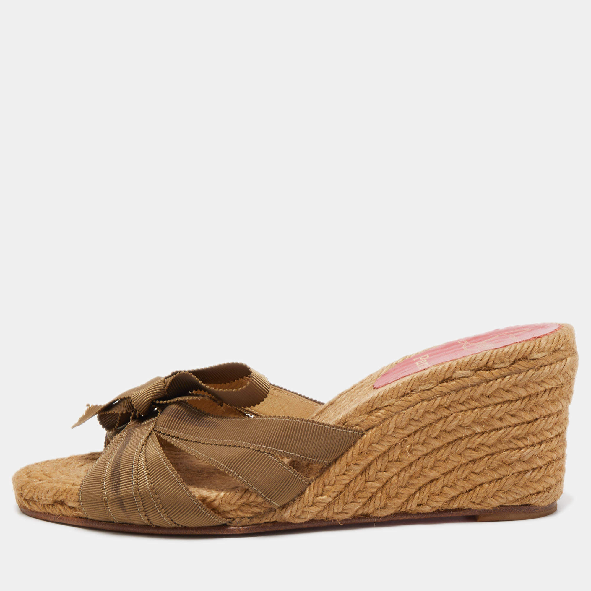 Gucci Wedge Sandals, 37 – Iconics Preloved Luxury