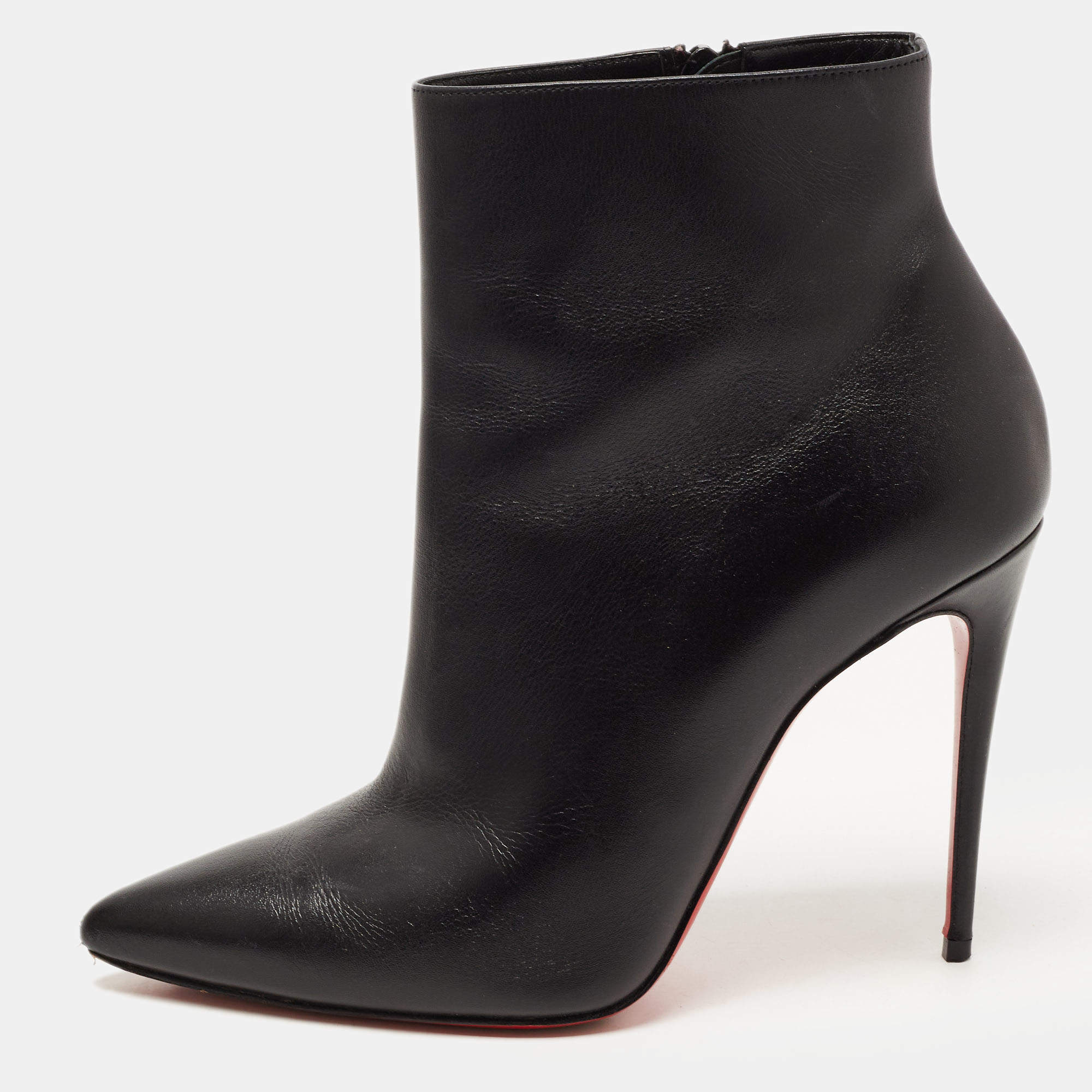Christian Louboutin Black Stud Embellished So Full Kate Ankle