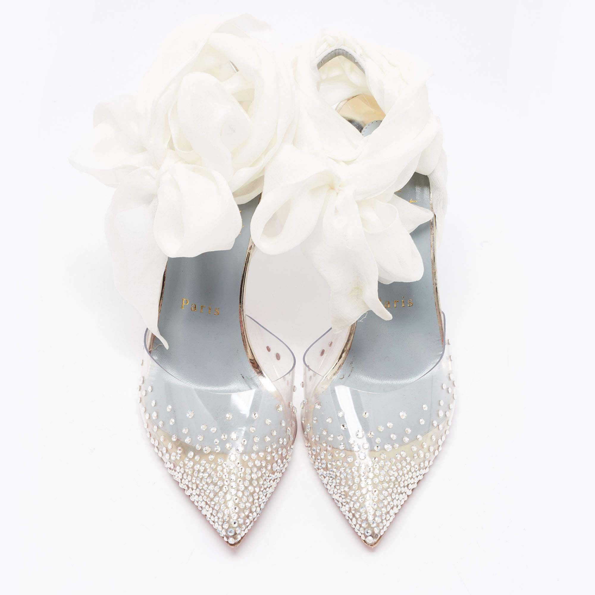 Miragirl louboutin white best sale