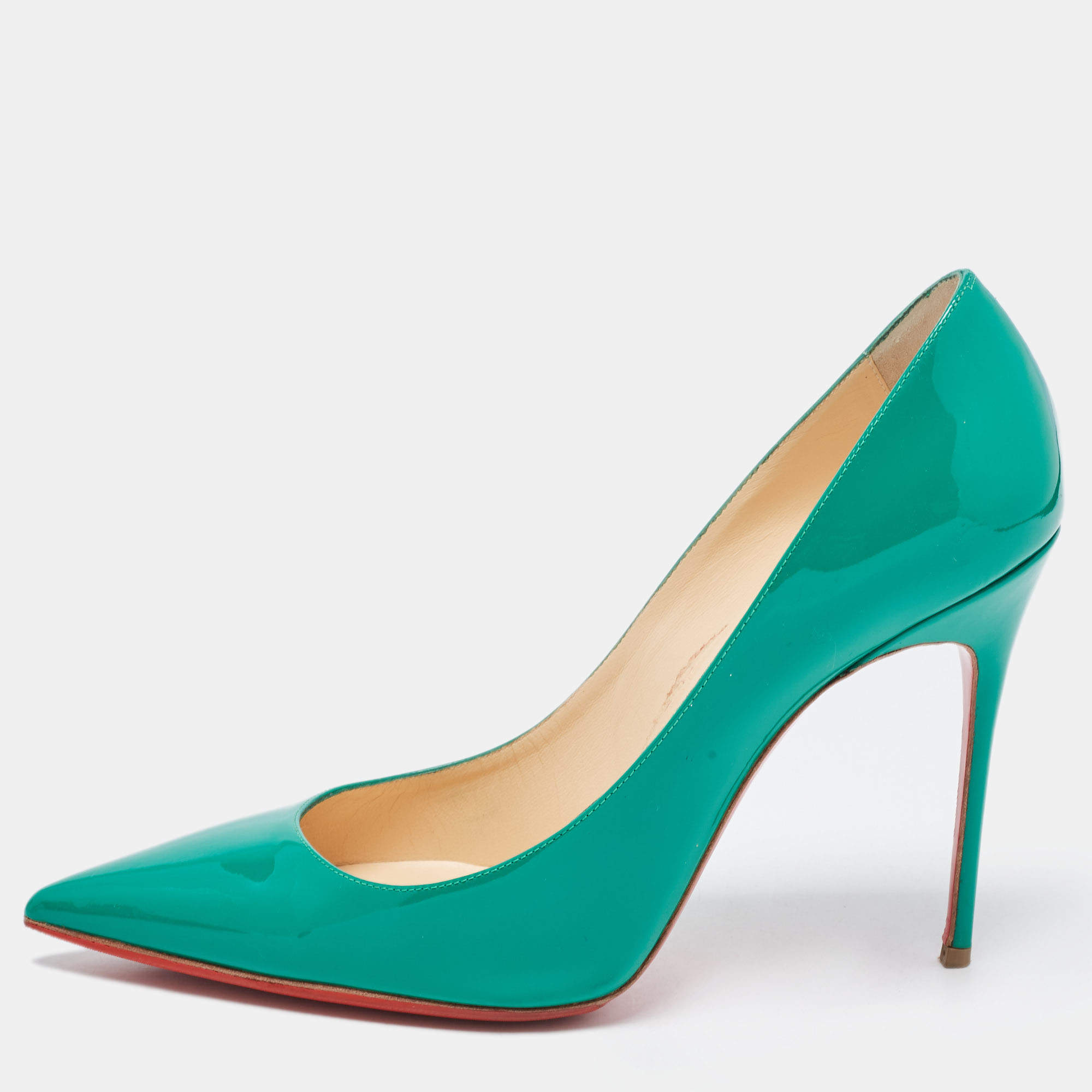 Turquoise on sale louboutin heels