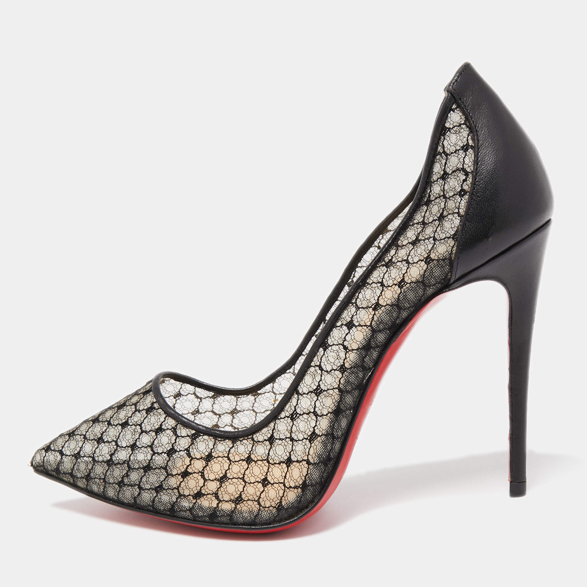 Christian louboutin mesh clearance shoes