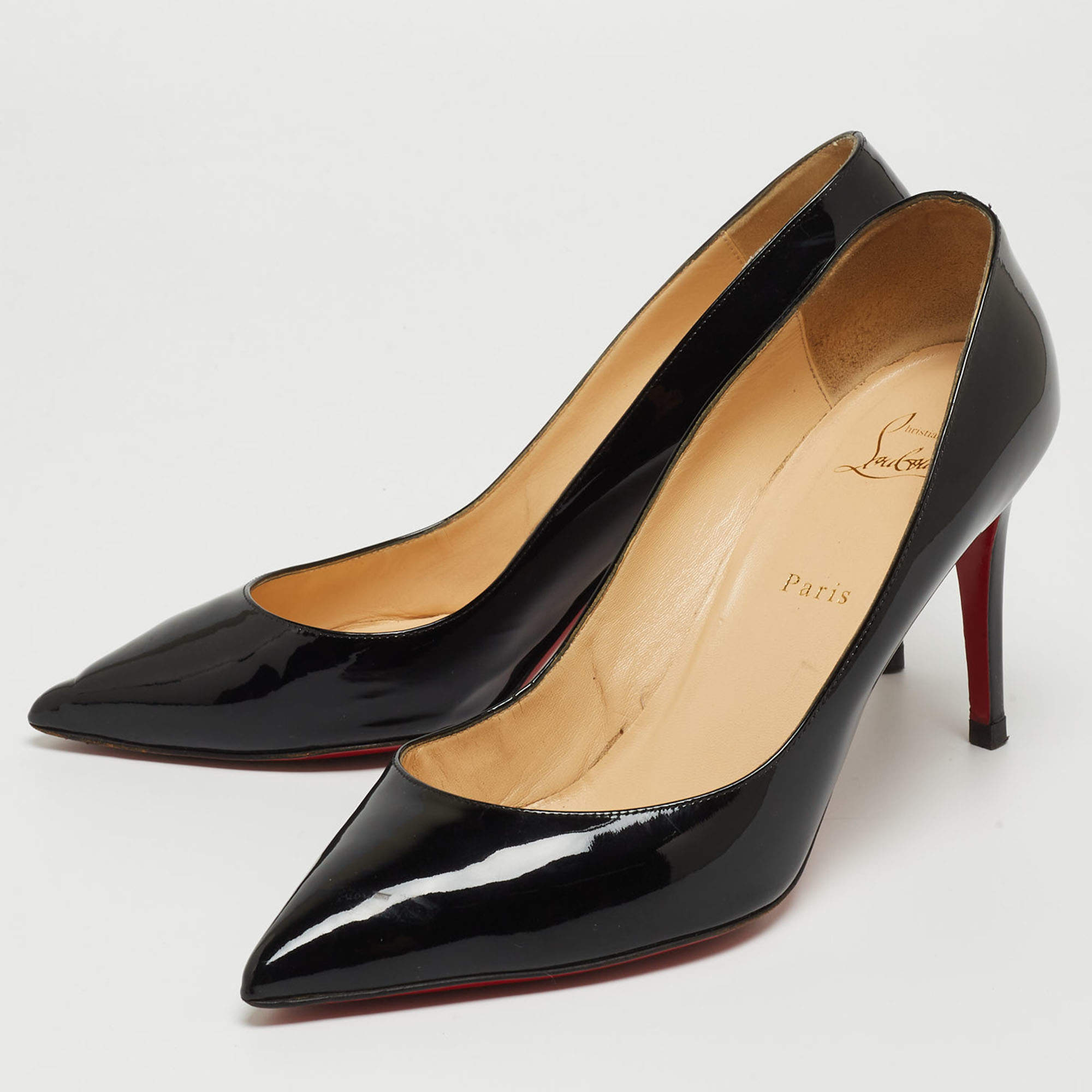 CHRISTIAN LOUBOUTIN: So Kate patent pumps - Black  Christian Louboutin  pumps 3130694 online at