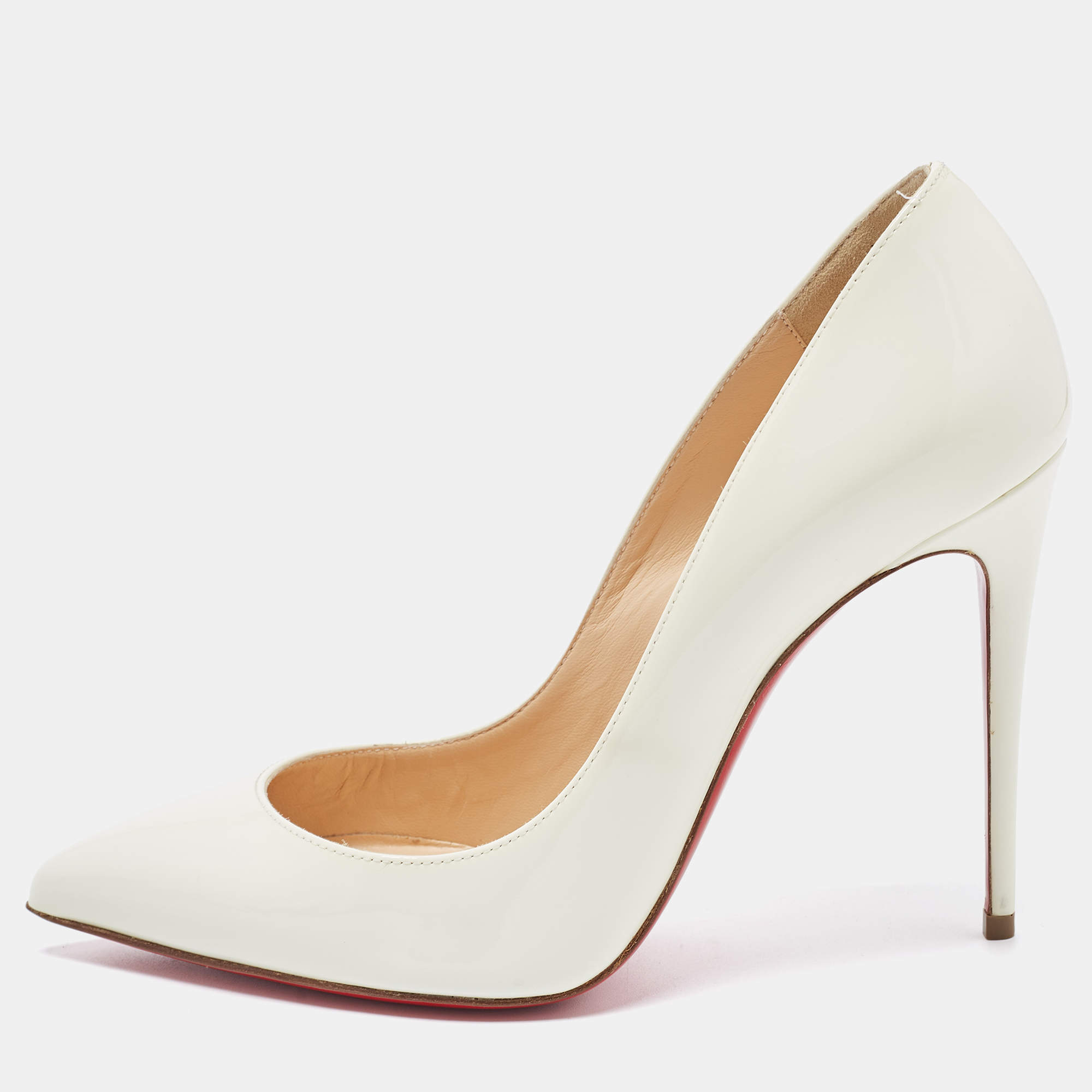 Christian Louboutin Kate 100 Patent Leather Pumps