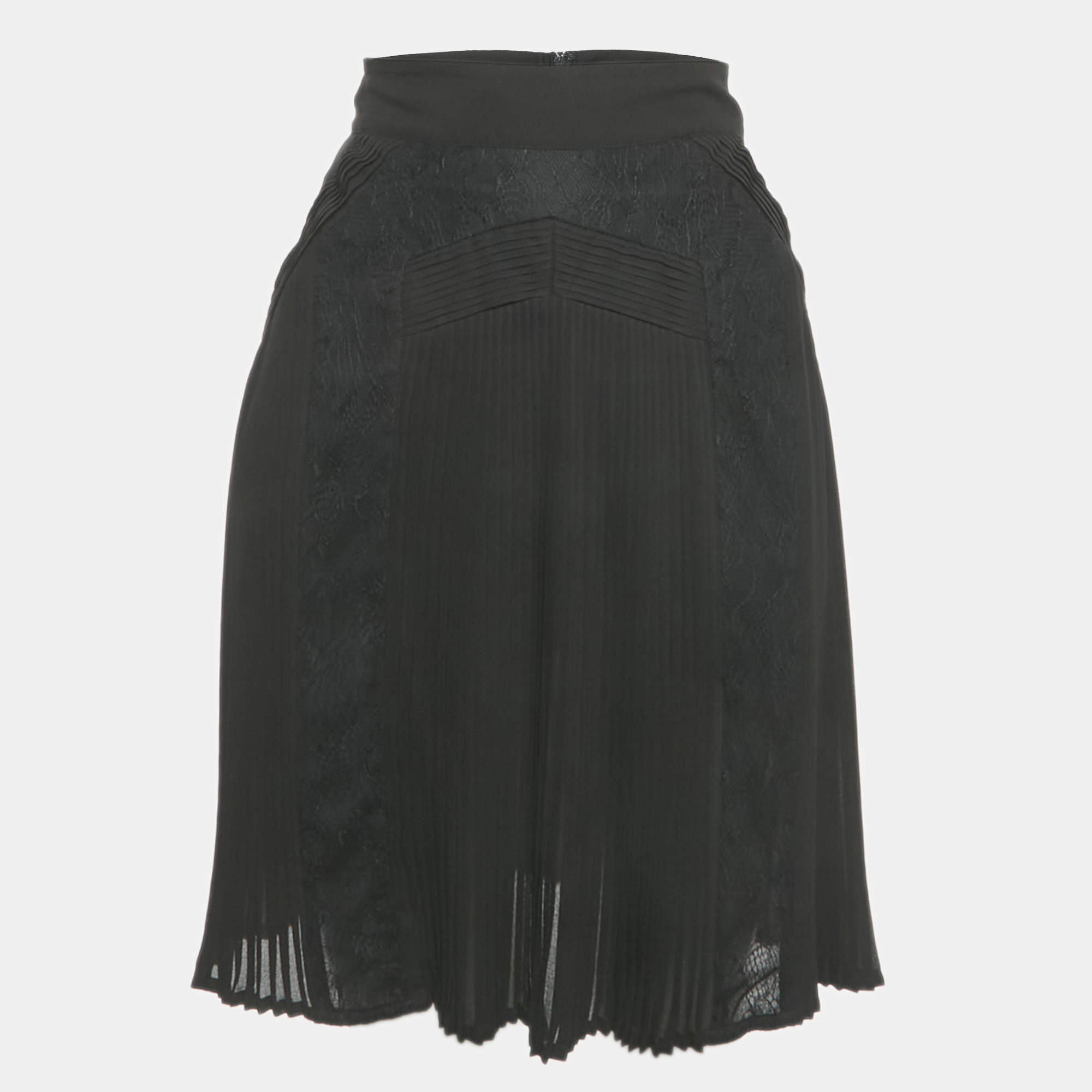 Pre Owned Class by Roberto Cavalli Blue Pleated Short Dress M