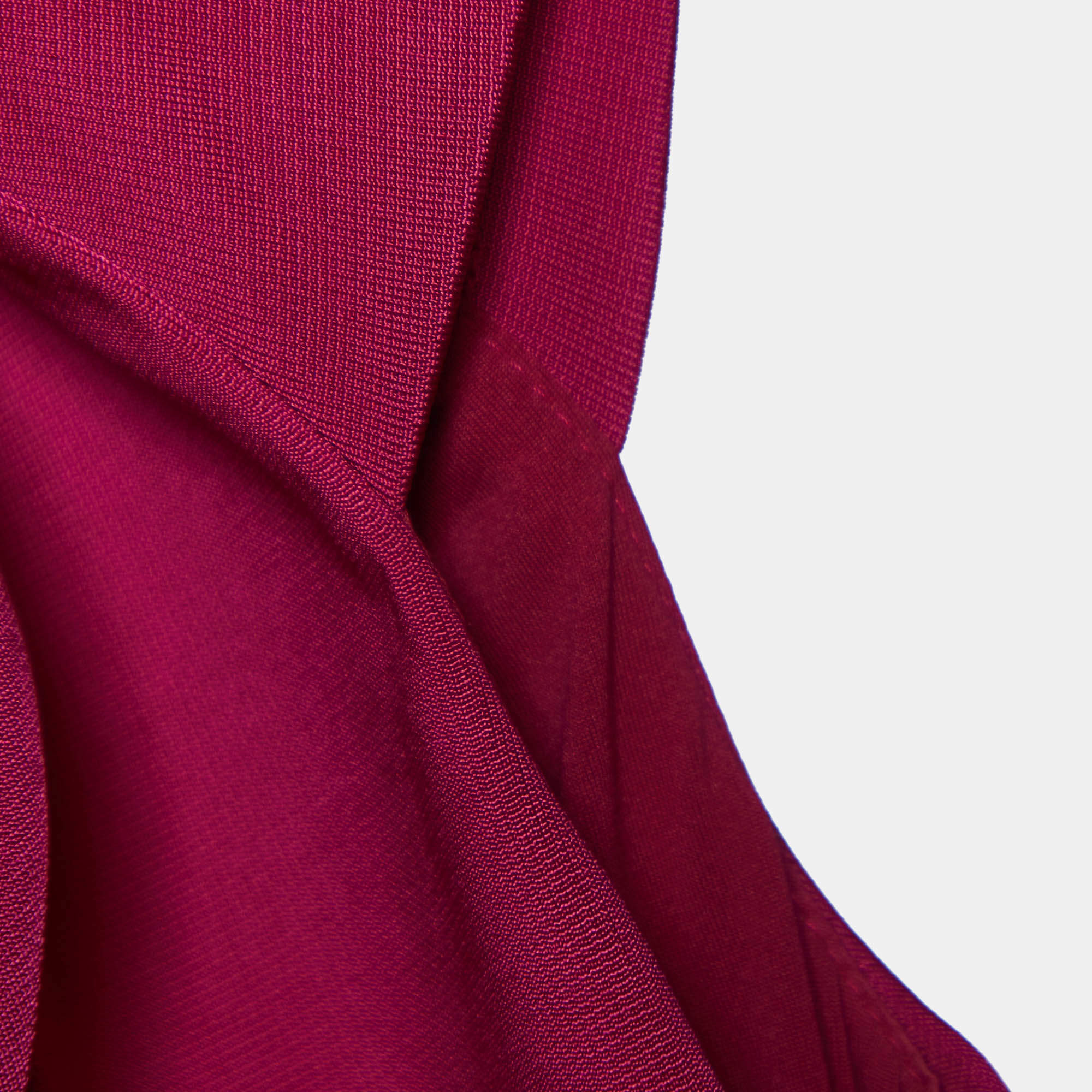 Pre Owned Class by Roberto Cavalli Pink Jersey Peplum Top M