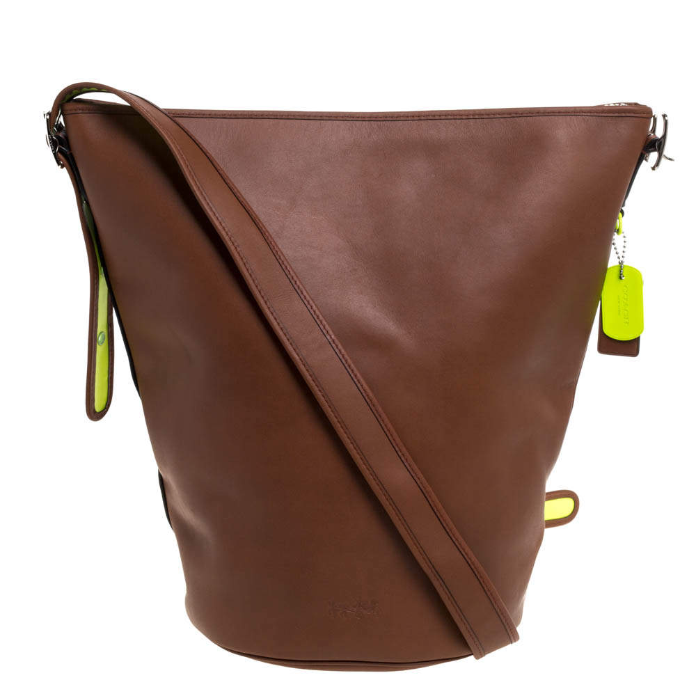 Pre Owned Coach Brown Leather Legacy Hobo