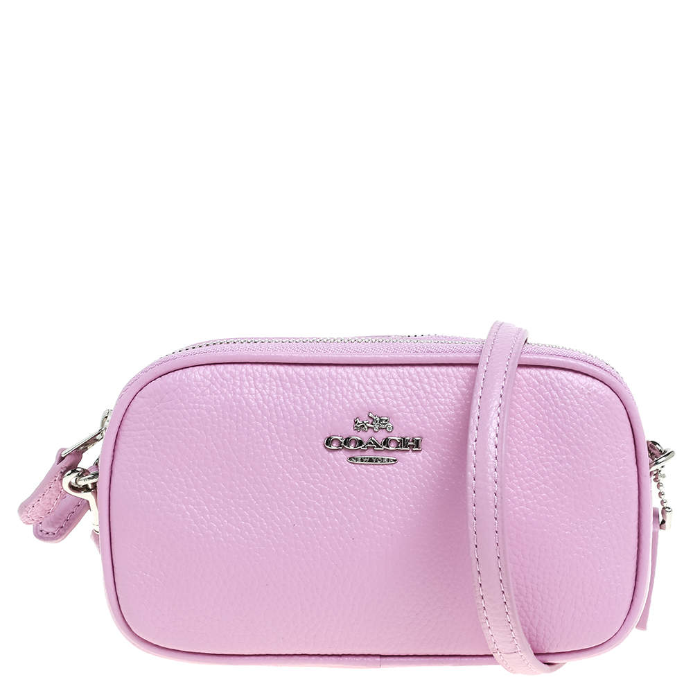 Coach Pink Leather PCC XBody Crossbody Bag