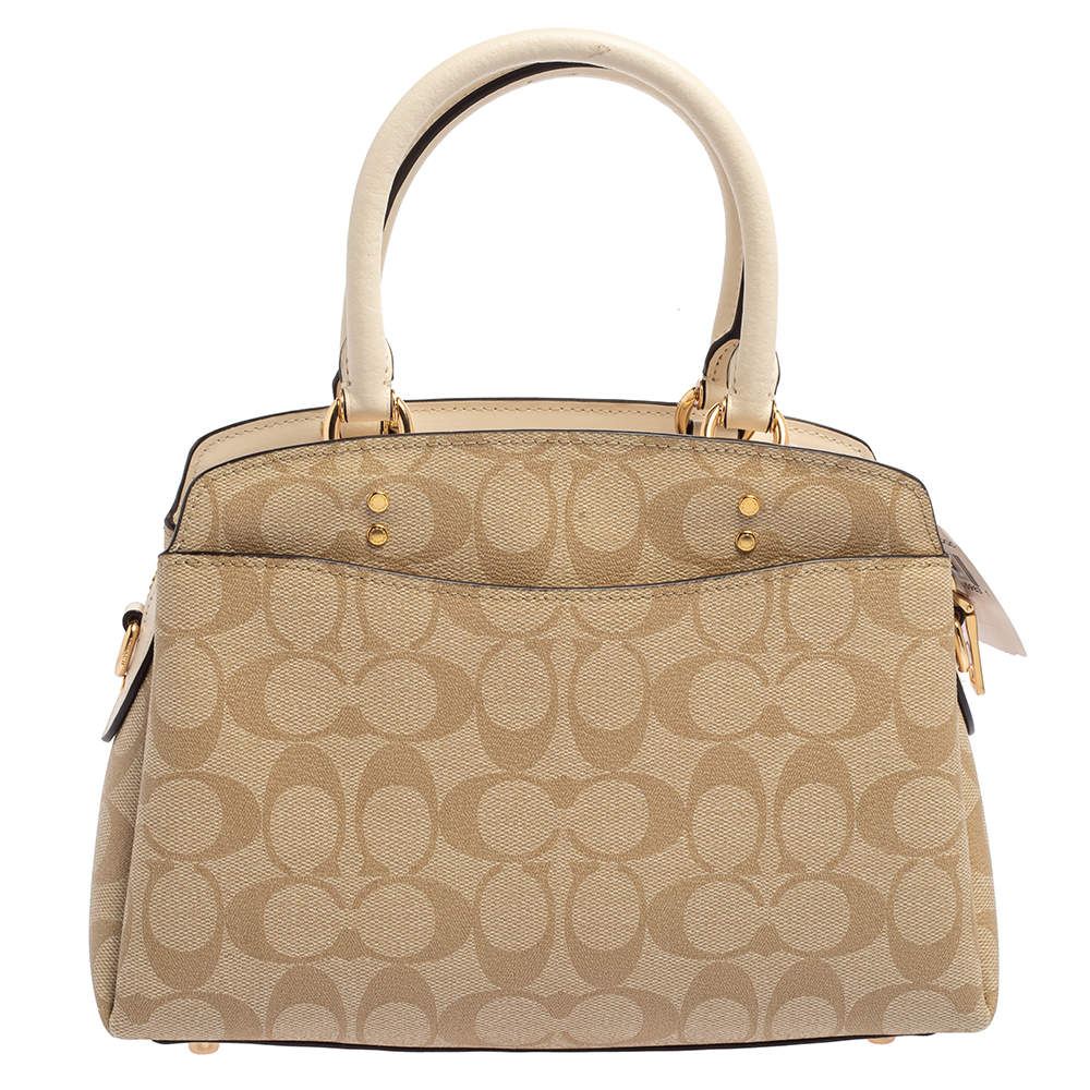 Coach 91493 Lillie Carryall store In Gold/Faded Blush