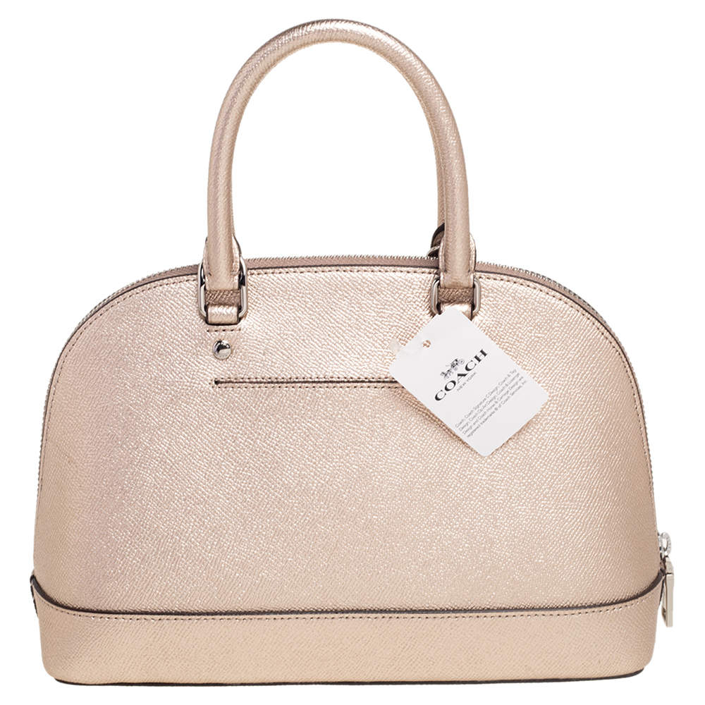 Coach mini sierra rose gold on sale