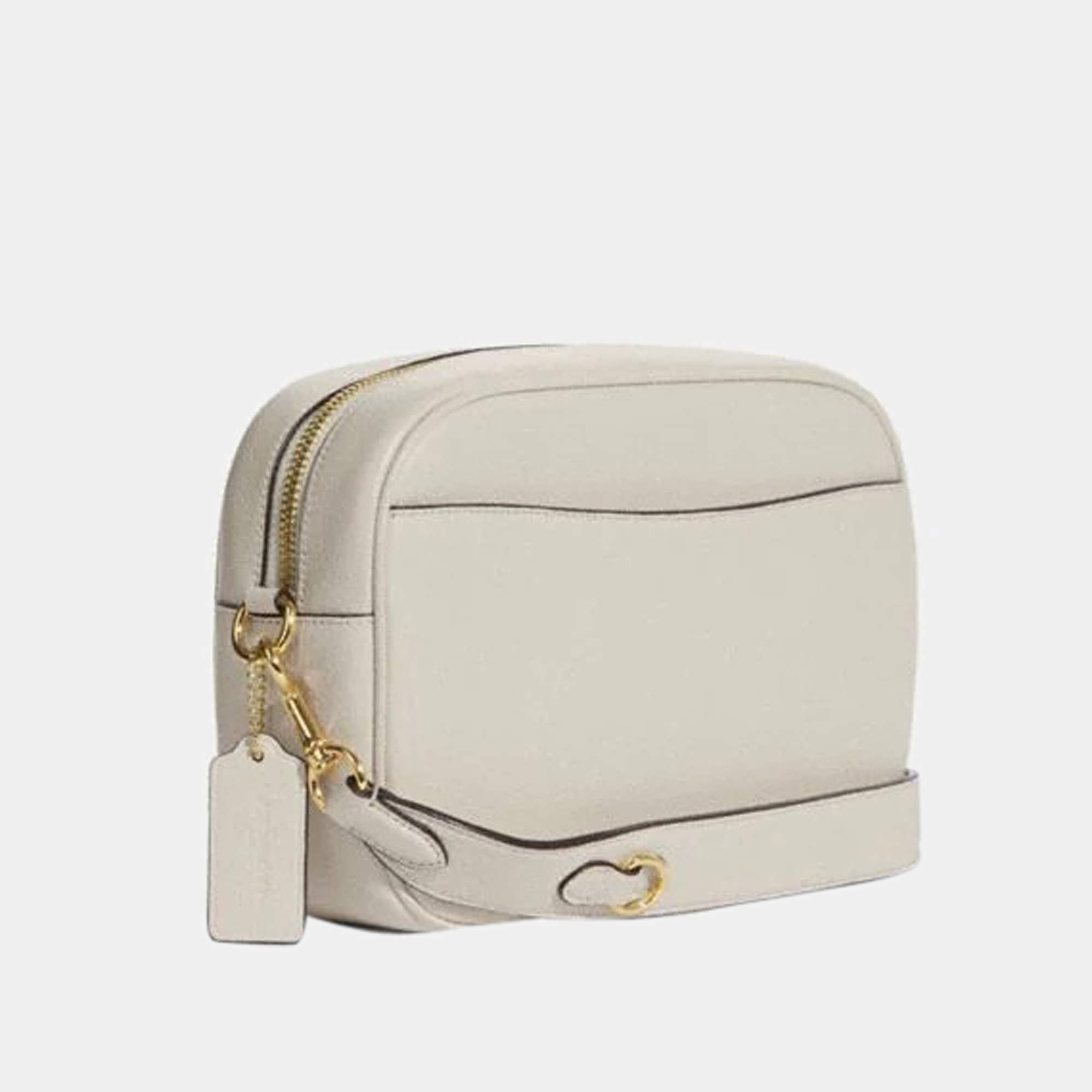 Leather crossbody bag Coach White in Leather - 35458824