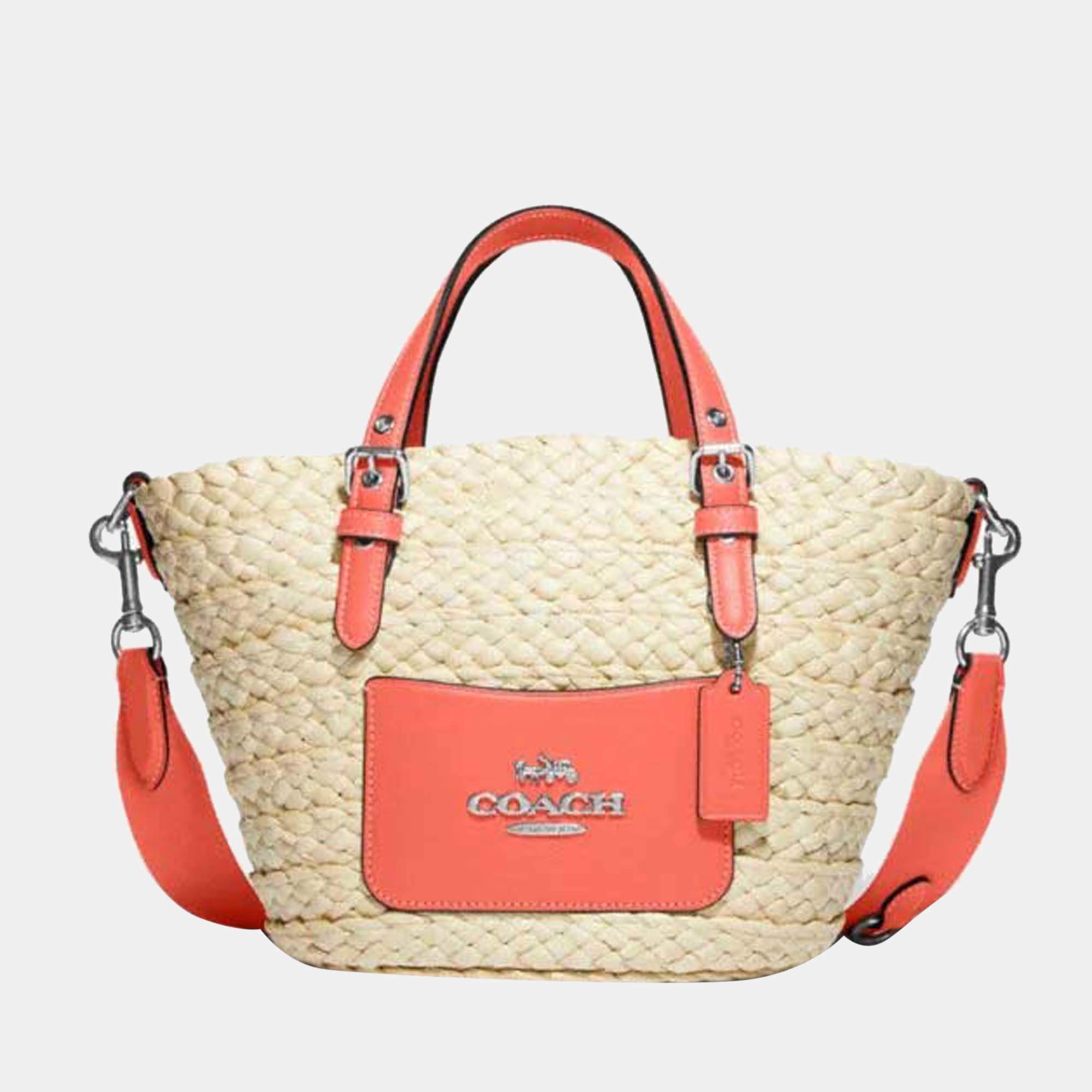 COACH TABBY STRAW BAG AT 50% OFF! FULL REVIEW + HOW TO STYLE - YouTube