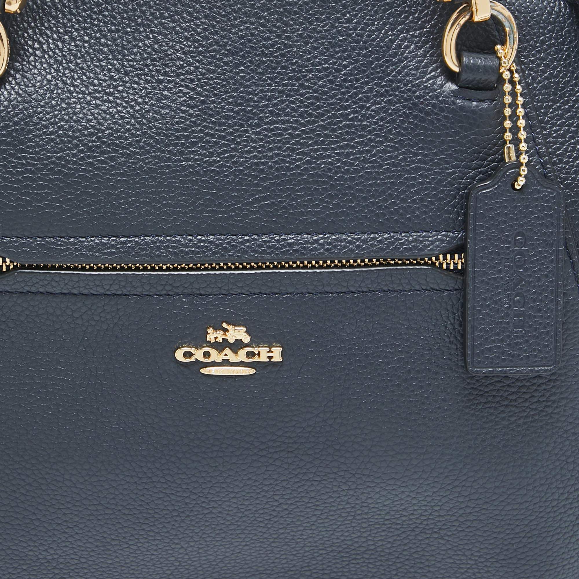 Coach Prairie Satchel - Midnight Blue high quality