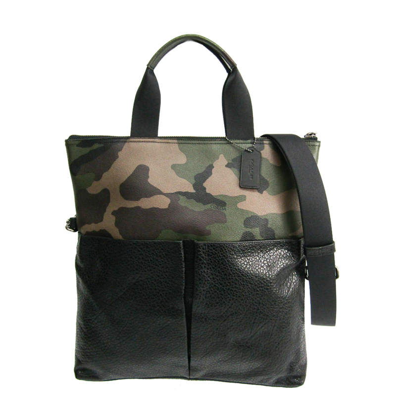 coach camo tote