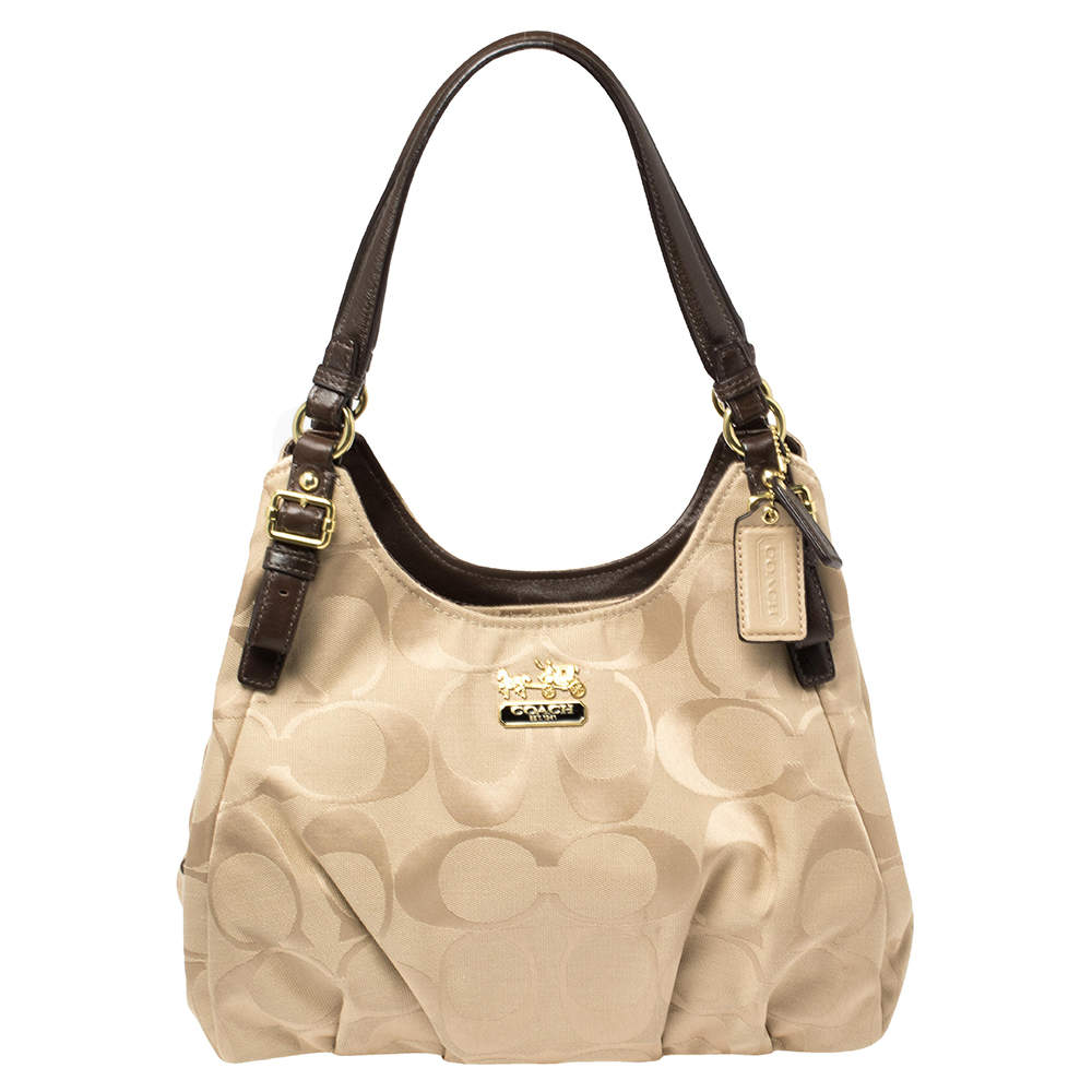 Coach madison best sale maggie hobo handbag