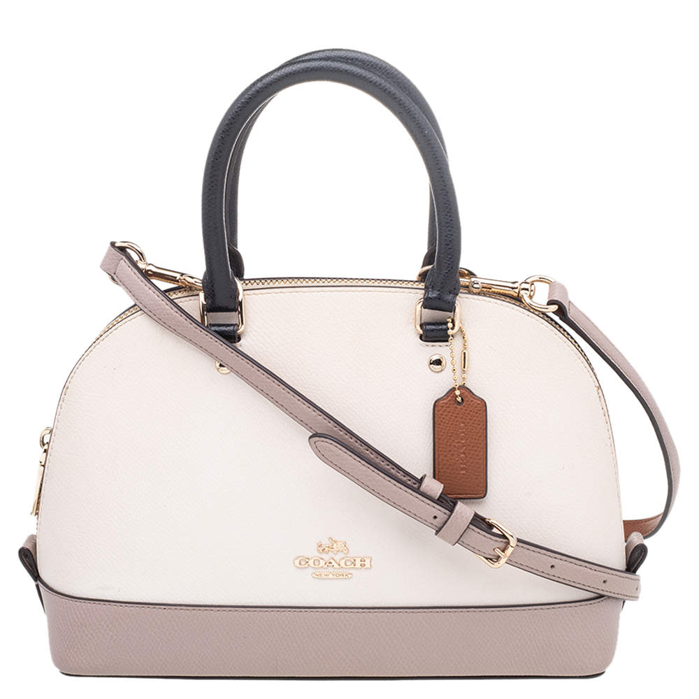 Coach Multicolor Leather Mini Sierra Satchel