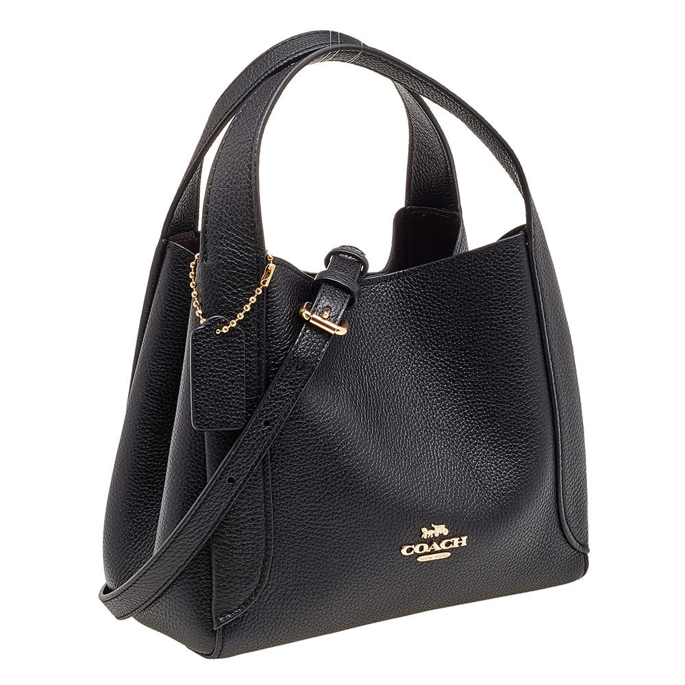 Buy Coach White Hadley Hobo 21 Bag in Pebble Leather for WOMEN in Kuwait