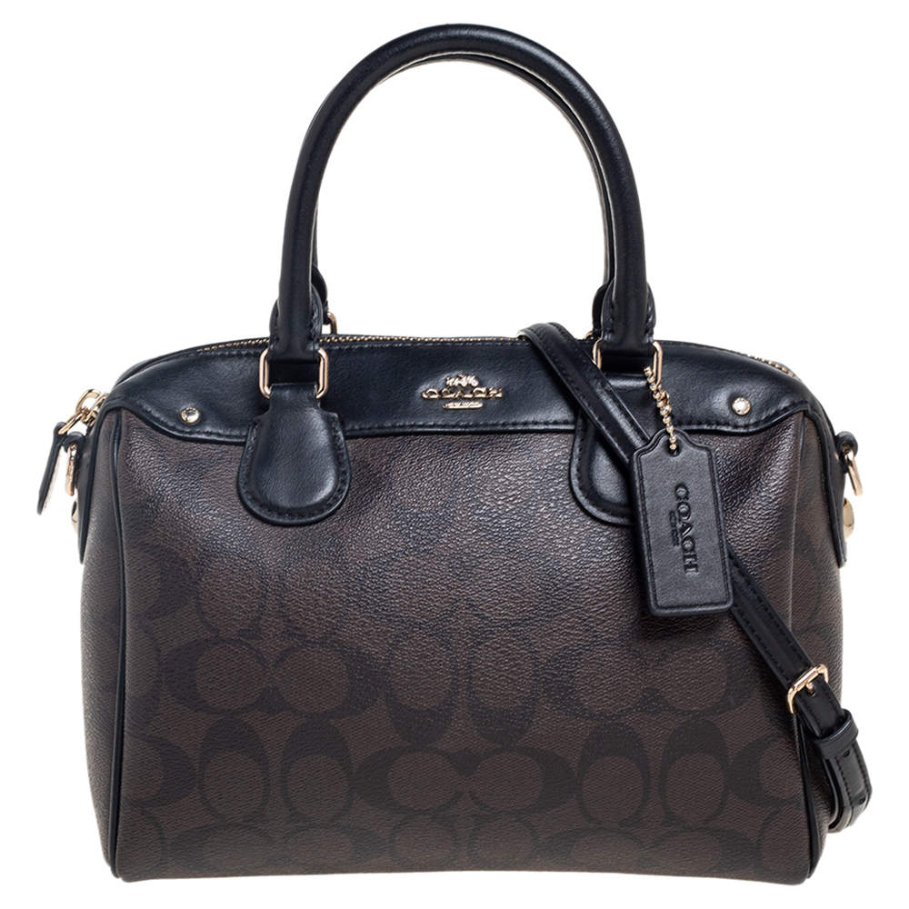 Coach mini bennett satchel 2024 black