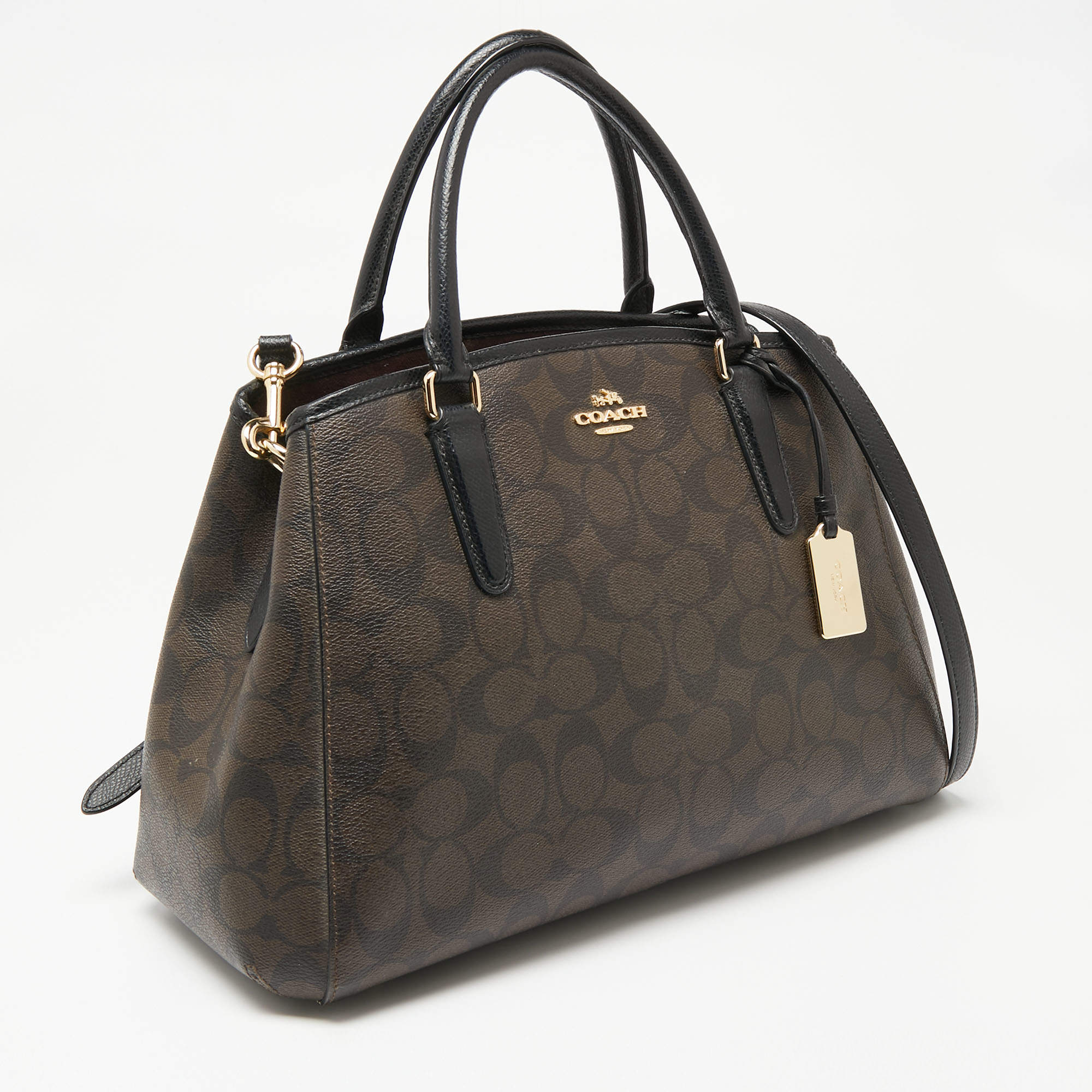 Coach signature sales margot carryall