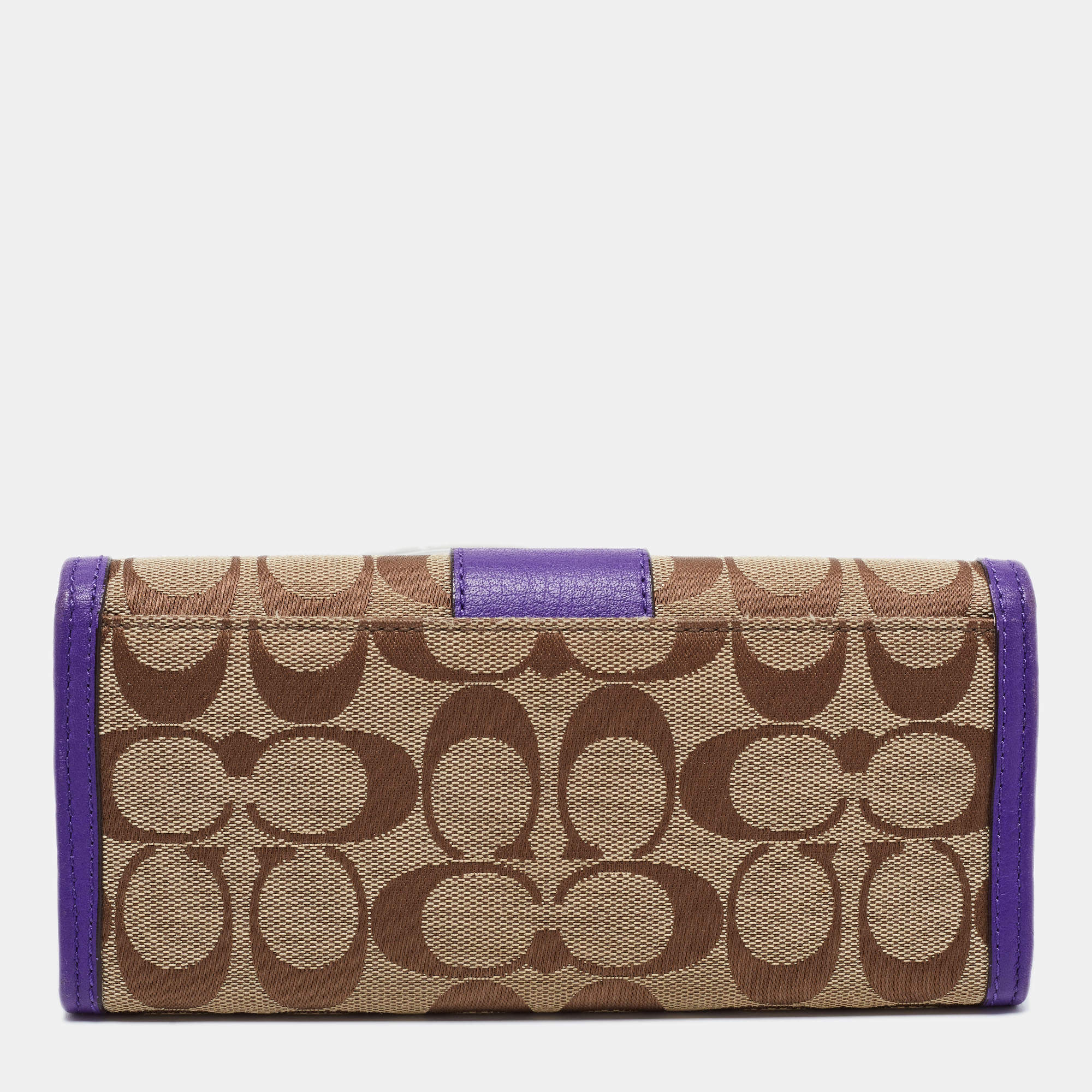 Coach Gray Leather Handbag with Purple & Lavender Hand-Painted Stripes –  Salvage Renaissance