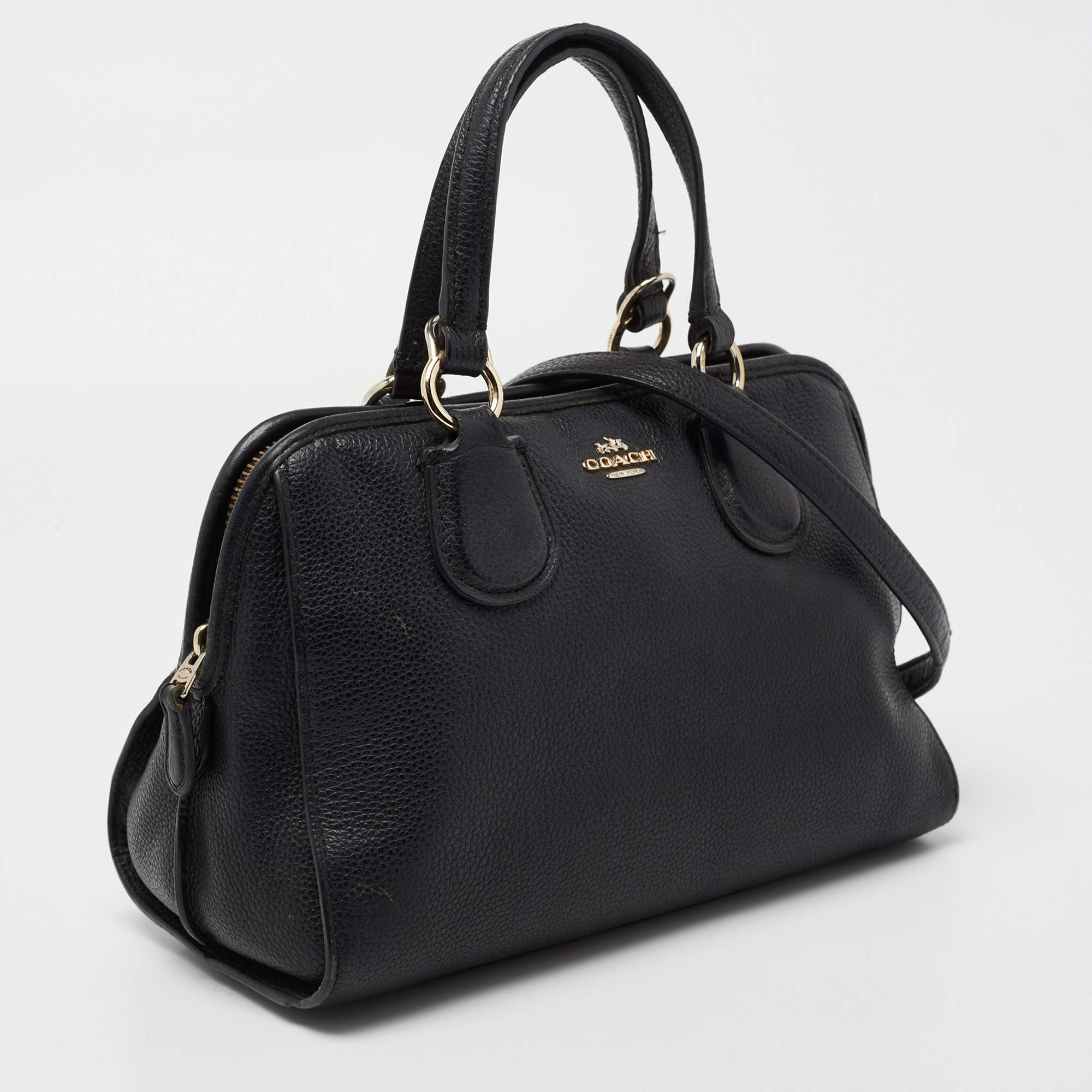 Coach pebbled nolita discount satchel