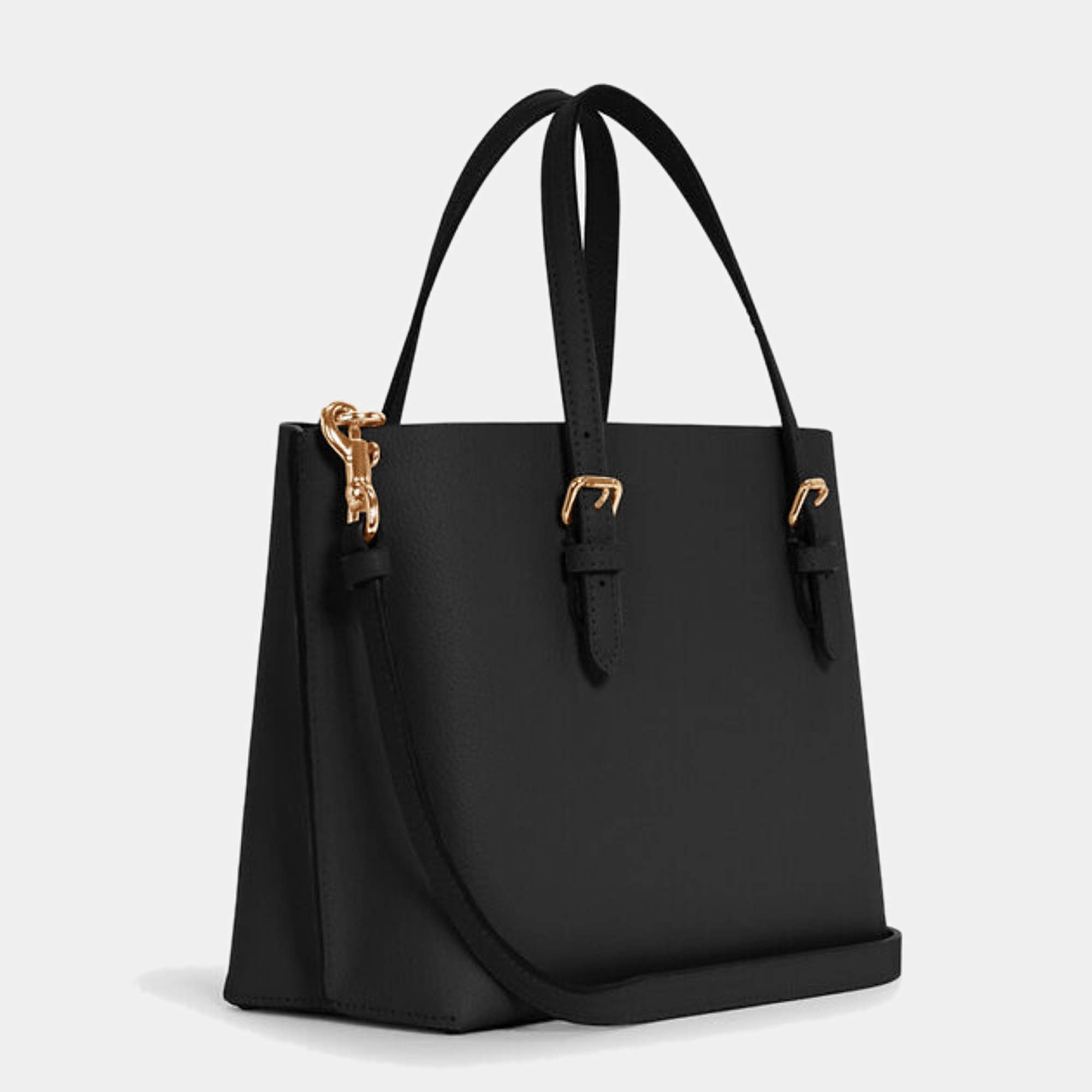 Leather tote Coach Black in Leather - 25117488