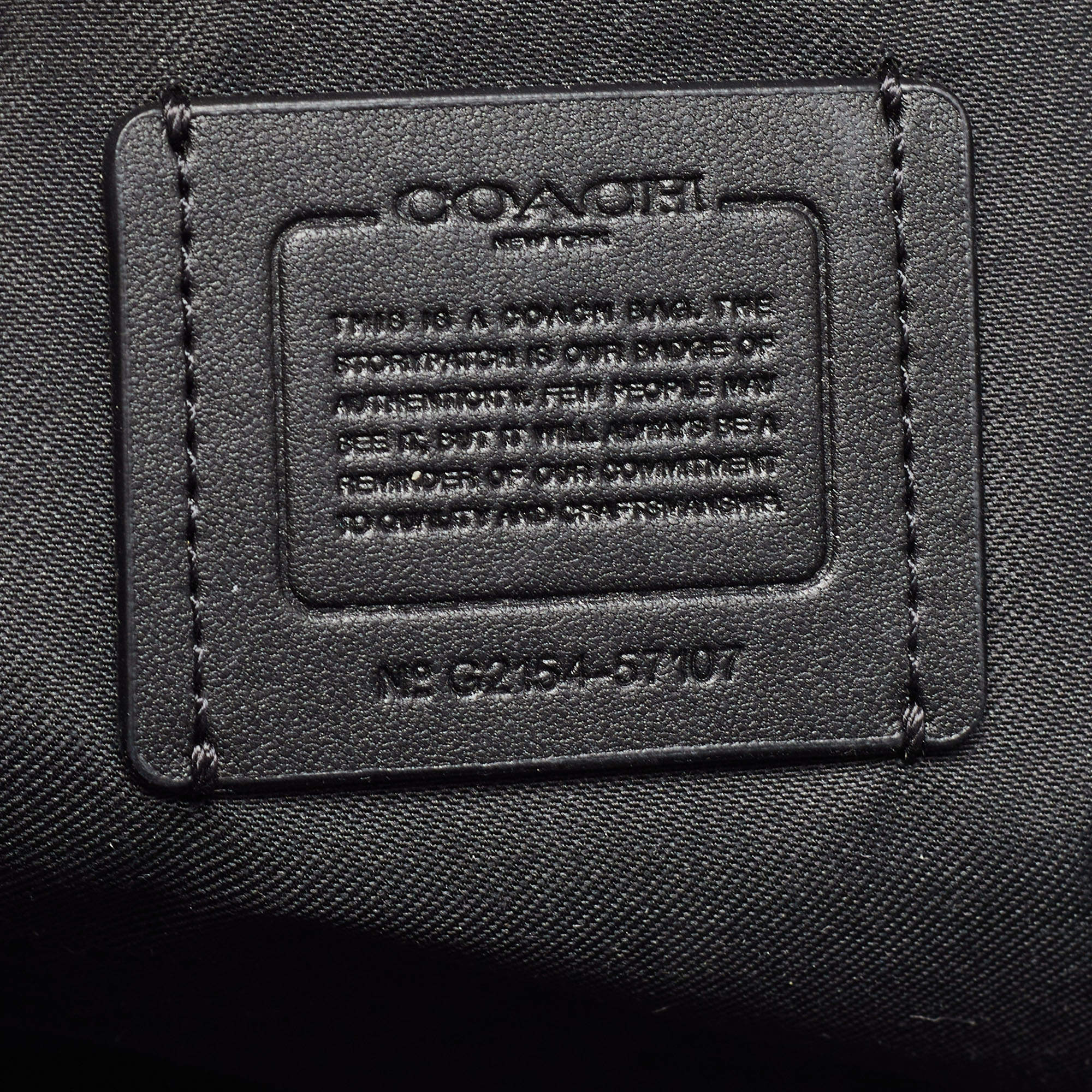 Coach+Pebbled+Turnlock+Chain+56830+Black+Leather+Tote+04018743 for