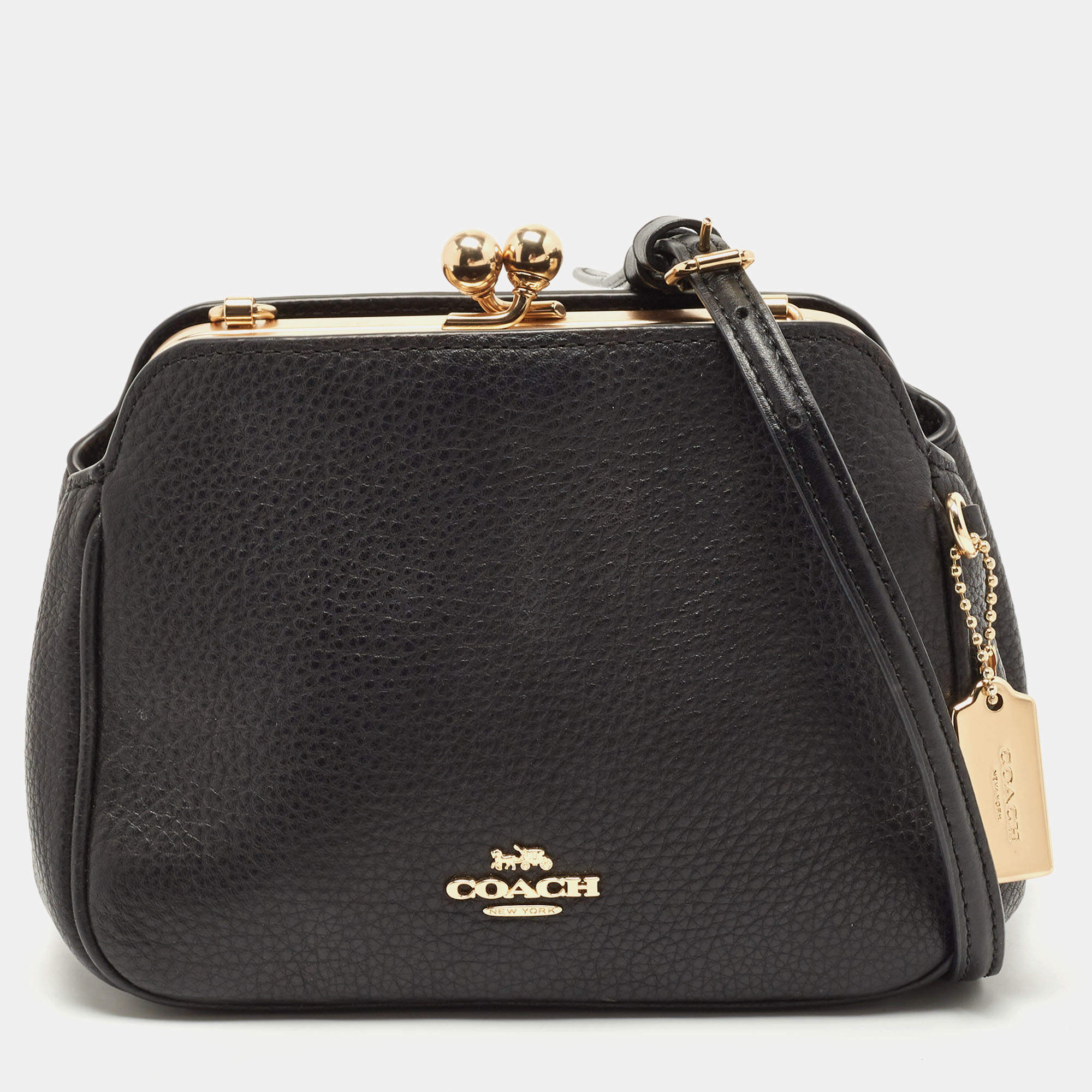 Coach hot sale kisslock crossbody