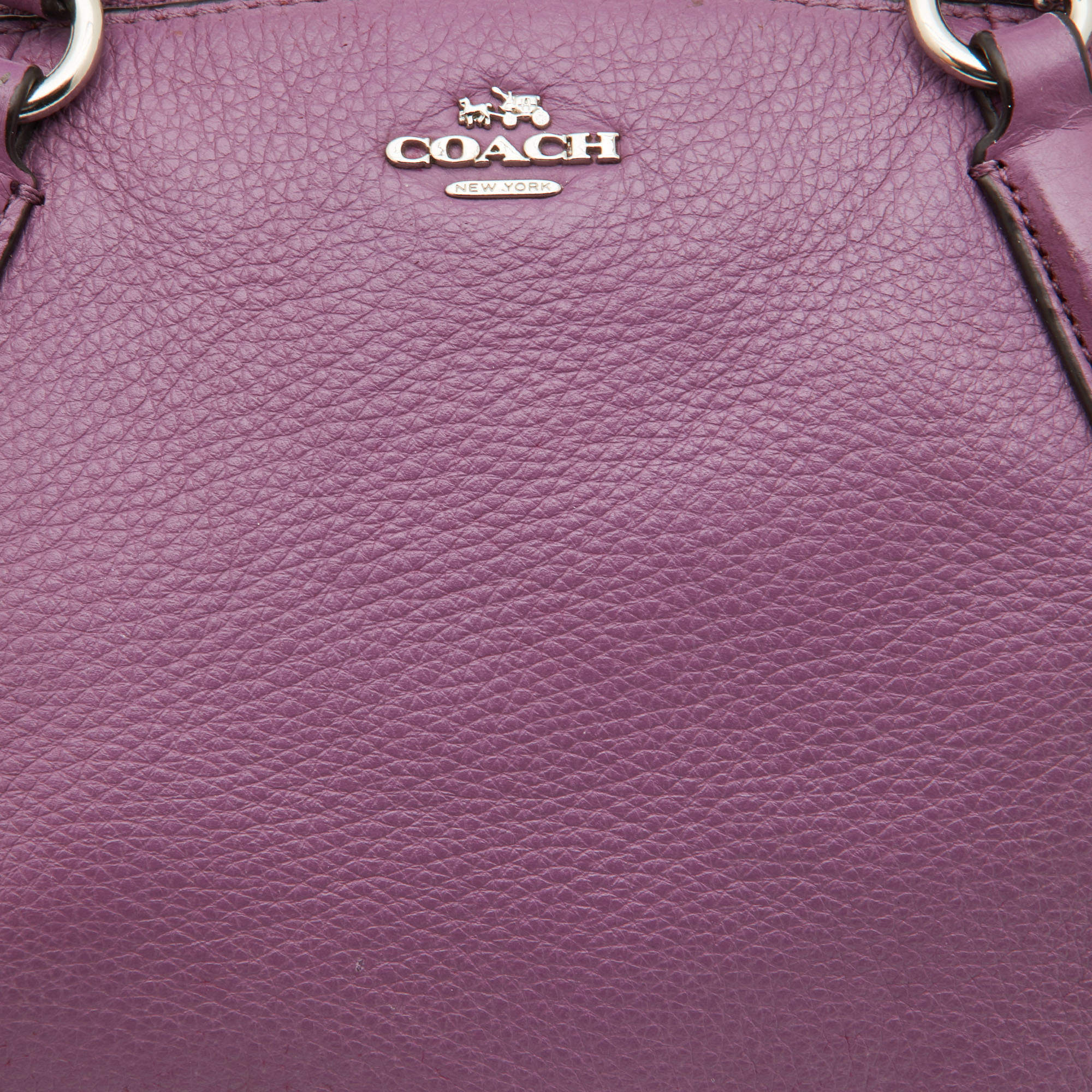 Coach Pink Leather Small Kelsey Satchel Coach