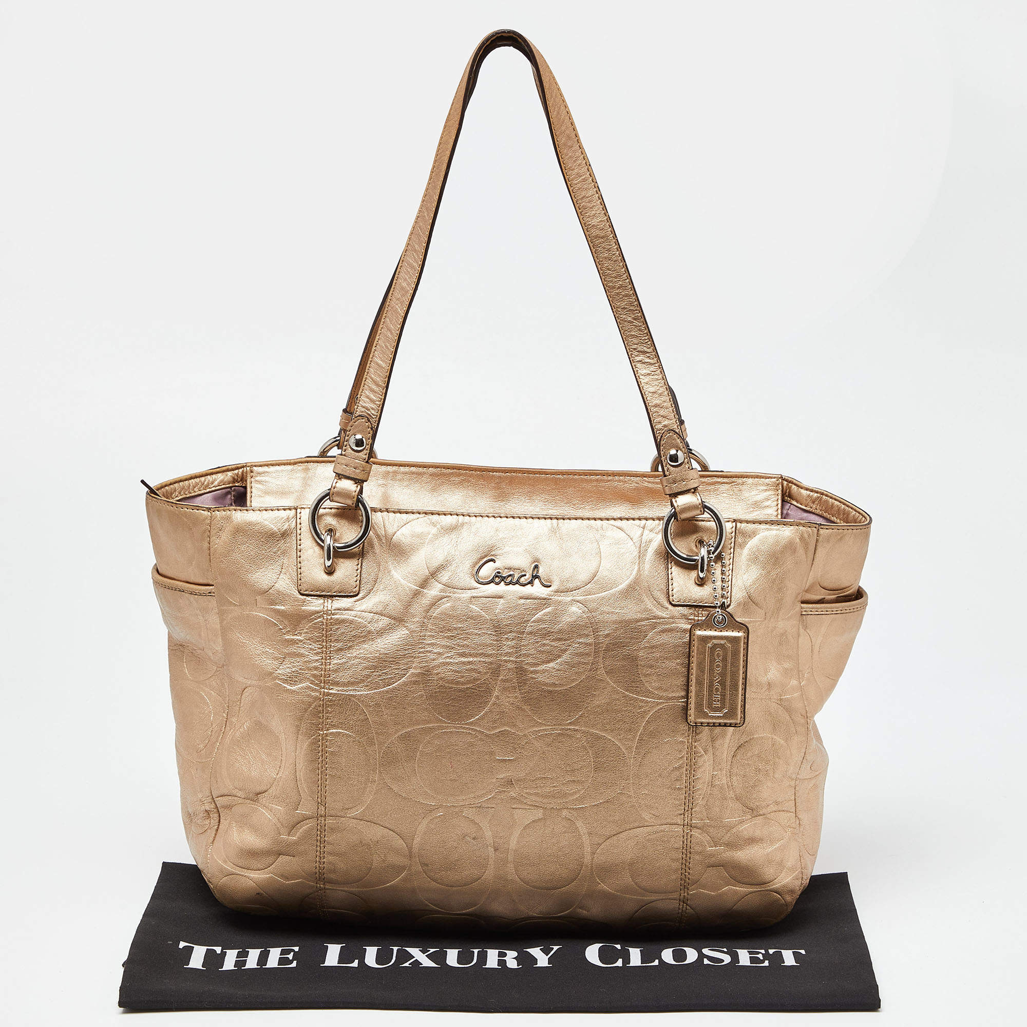 gold COACH Women Handbags - Vestiaire Collective