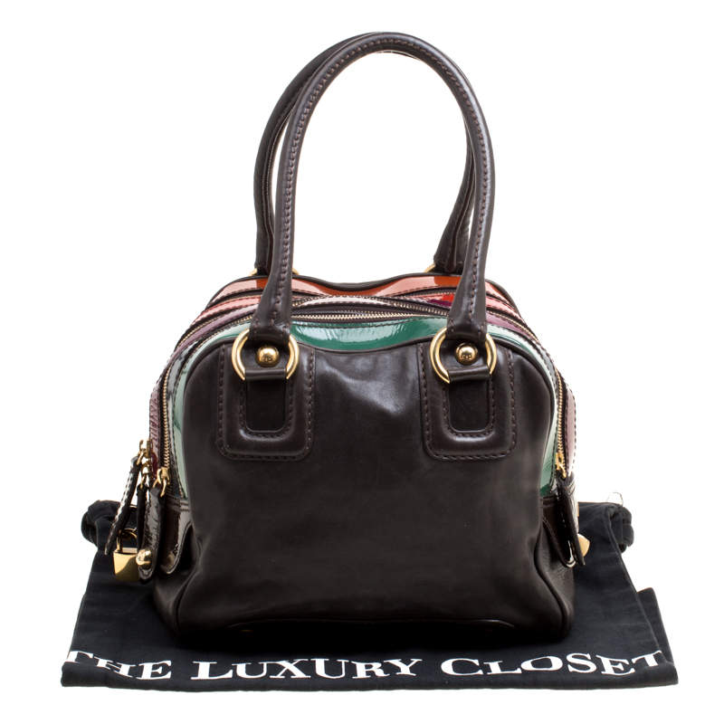 D&G Multicolor Leather Lily Bowler Bag D&G | TLC