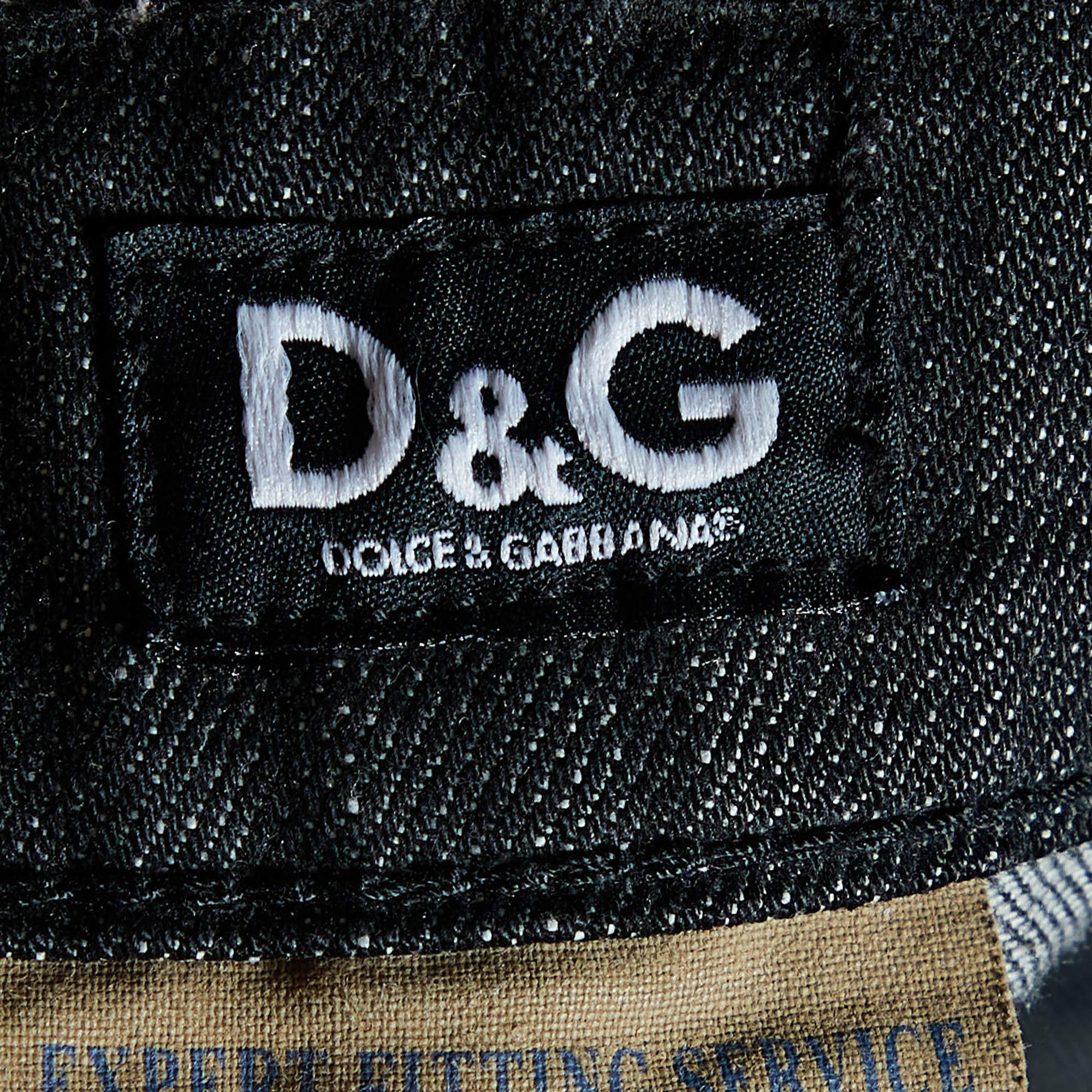 D&G Black Denim Wonder Fit Jeans S D&G
