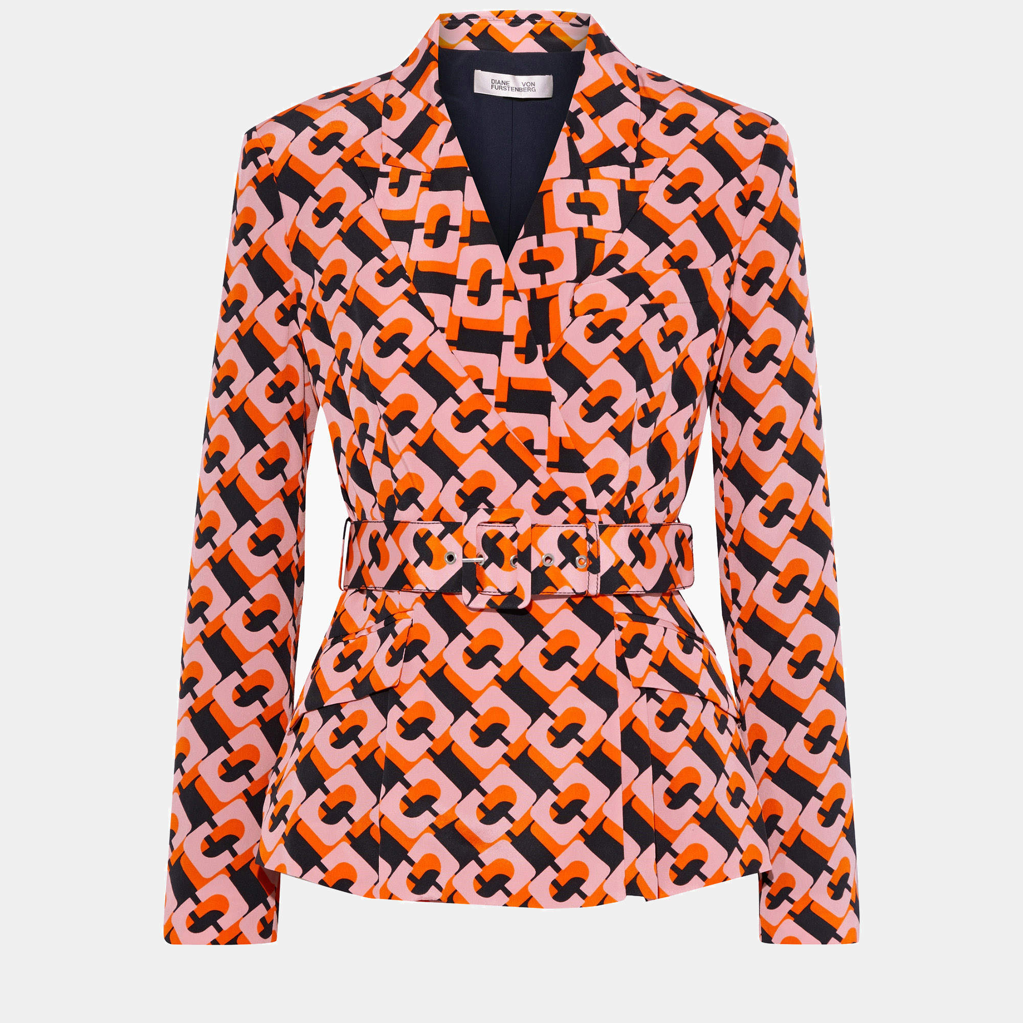 Diane Von Furstenberg Silk Blazers 4
