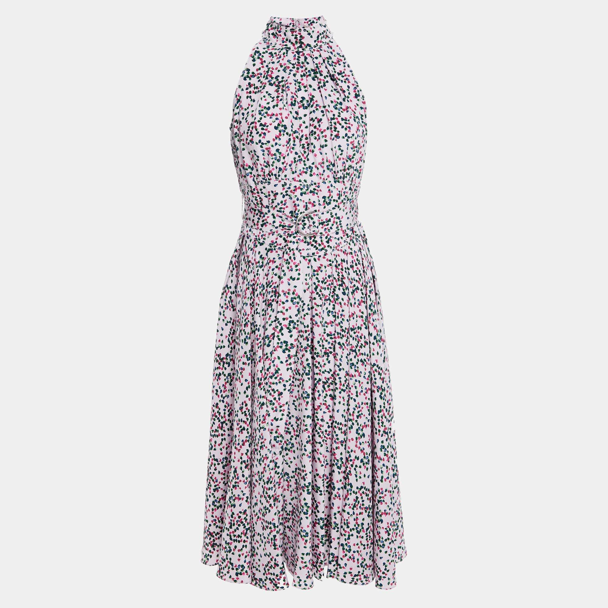 مملوكة مسبقًا Diane Von Furstenberg Silk Midi Dress 6