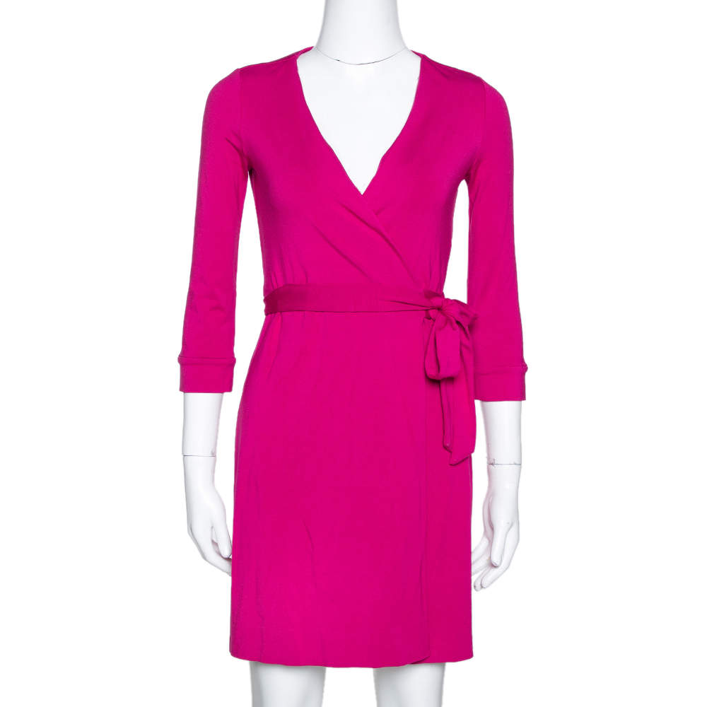 dahlia wrap mini dress