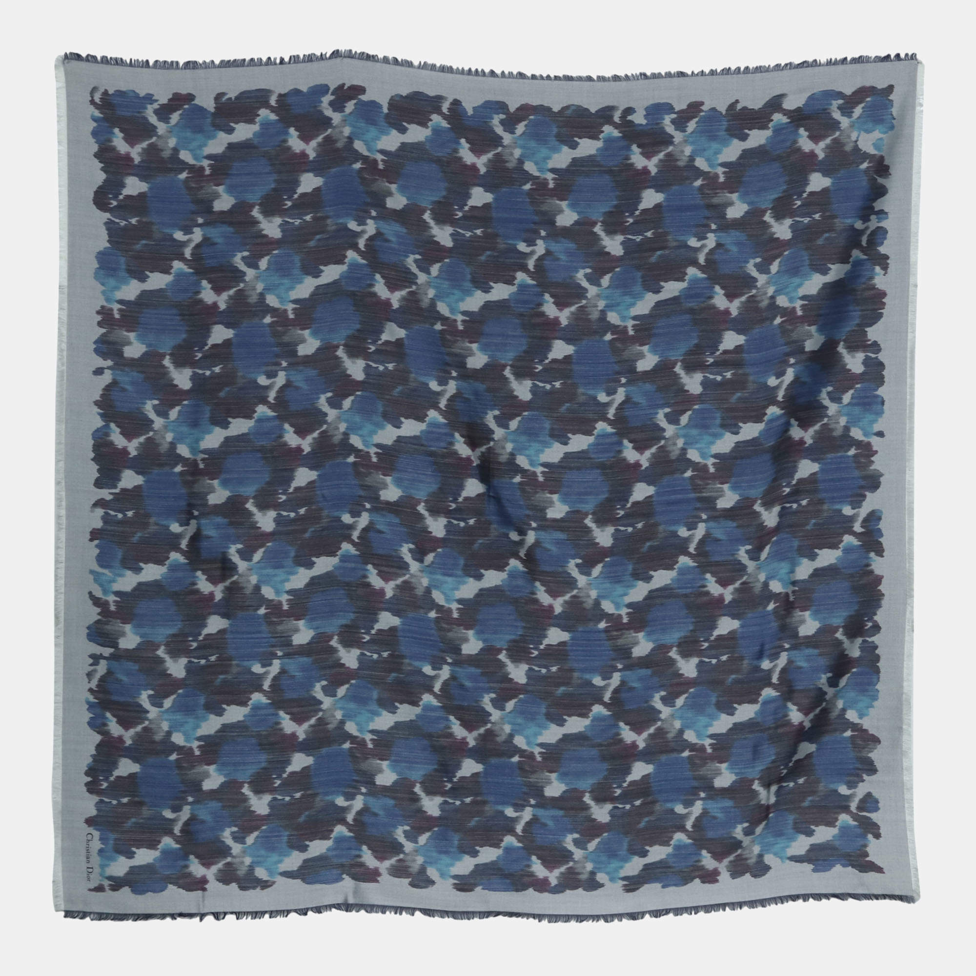 Pre Owned Dior Silk/Wool Scarf