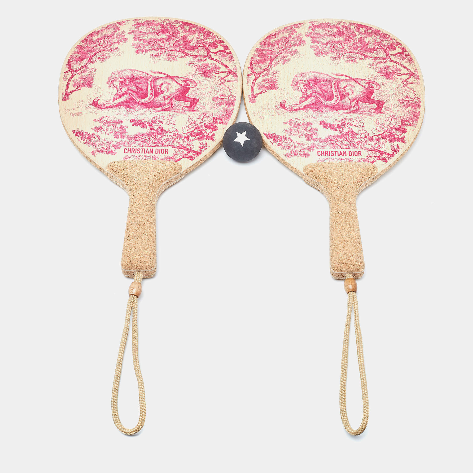 Christian Dior Pair of Dioriviera Beach Rackets