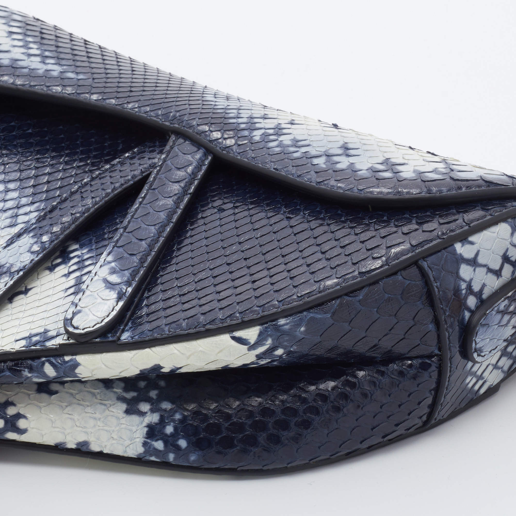 Dior Saddle Python + Strap - Designer WishBags