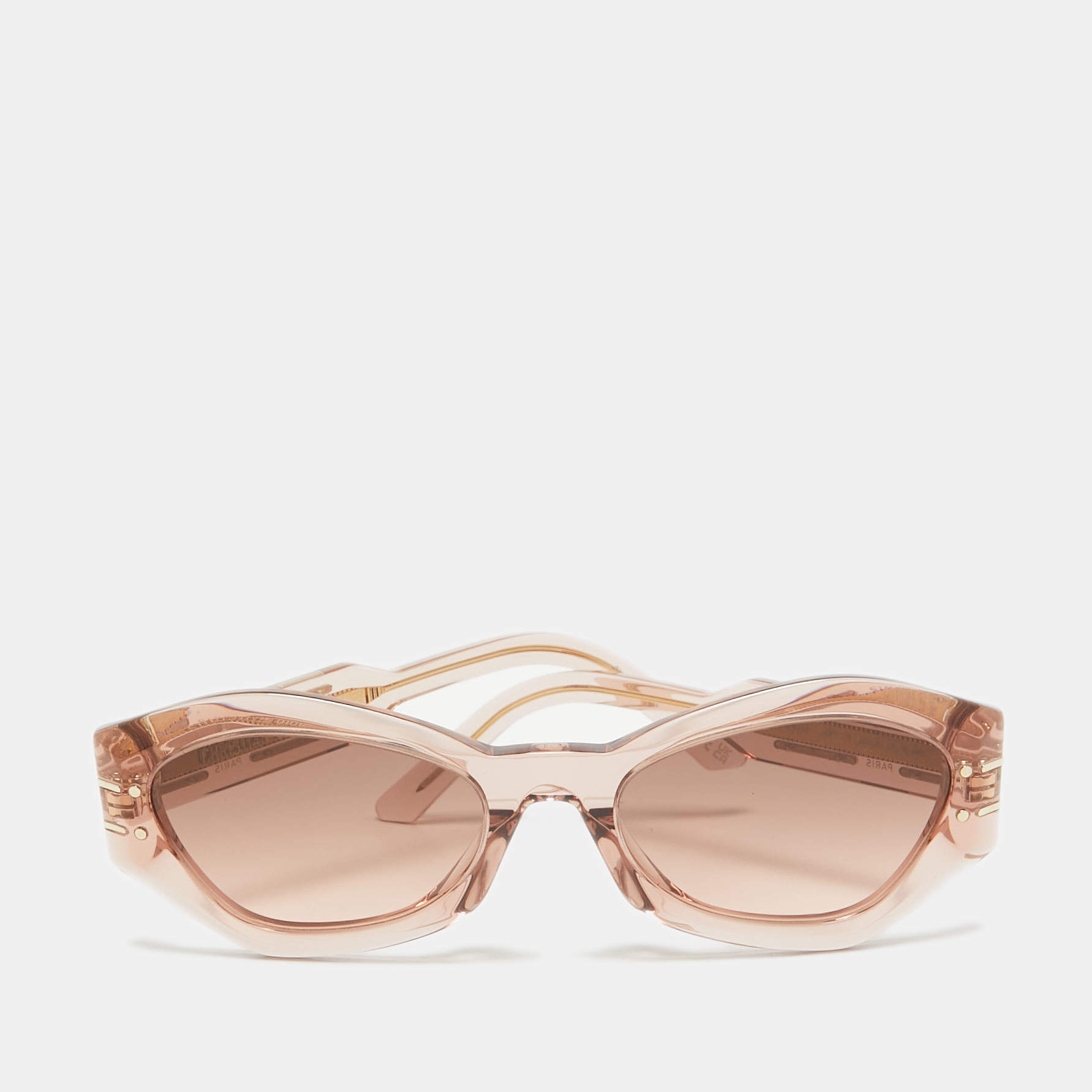 Dior Brown Gradient DiorSignature B1U Butterfly Sunglasses